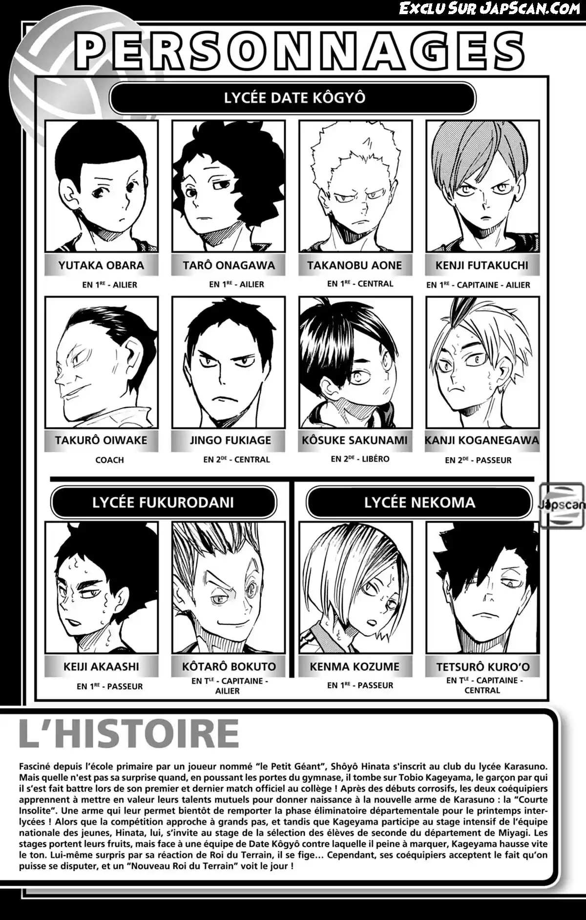 Read Haikyuu FR Manga Online