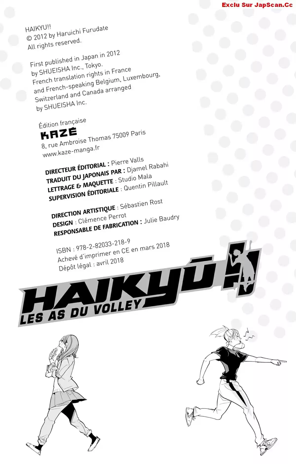 Read Haikyuu FR Manga Online