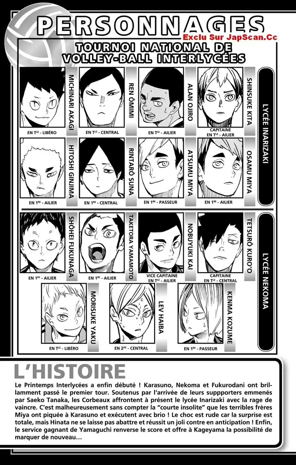 Read Haikyuu FR Manga Online