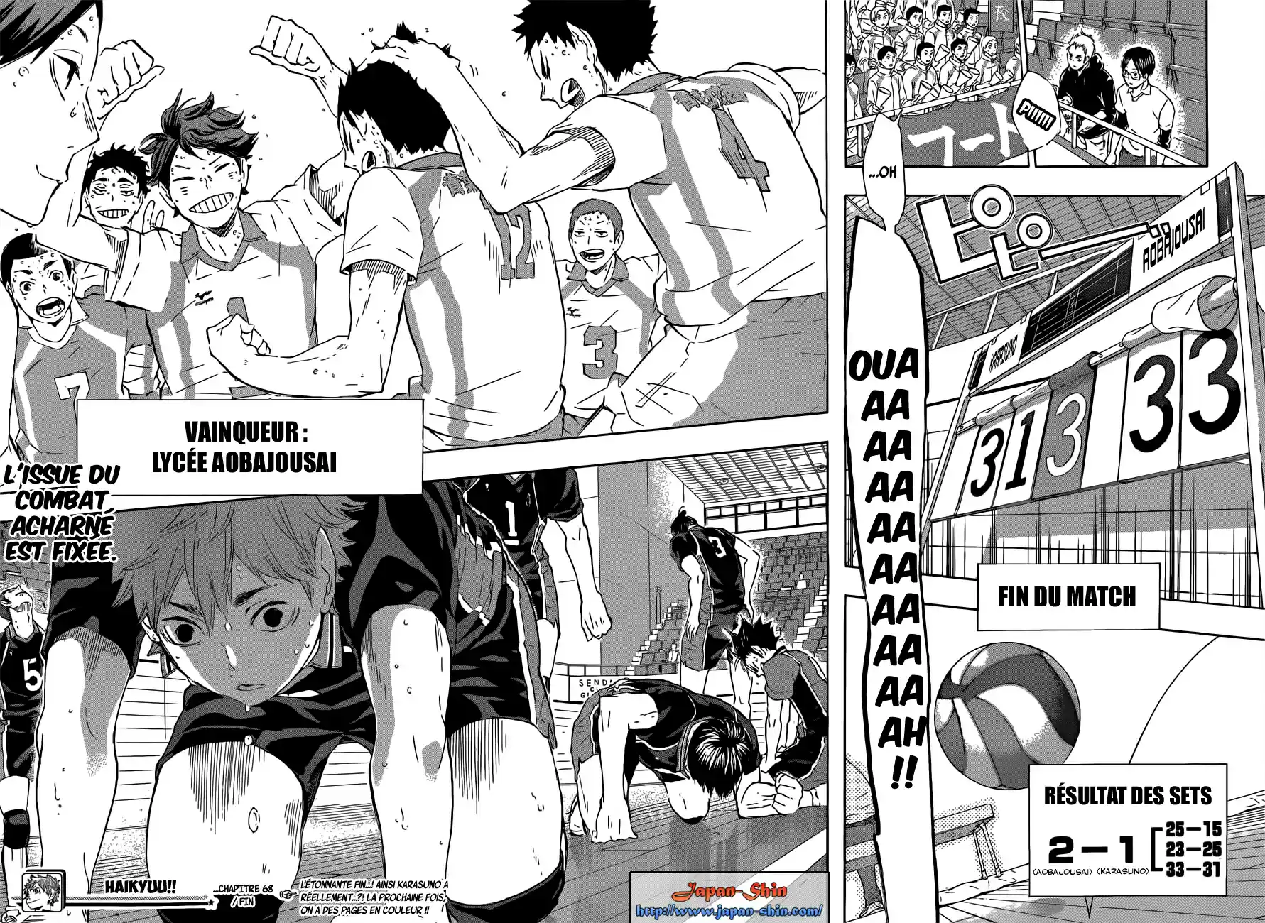 Read Haikyuu FR Manga Online