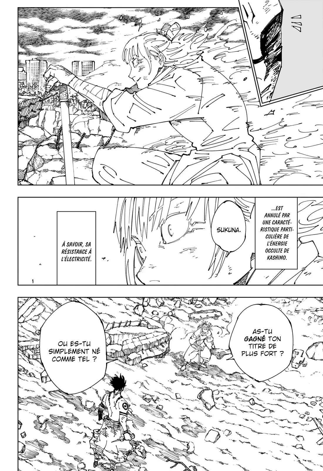 Read Jujutsu Kaisen FR Manga Online