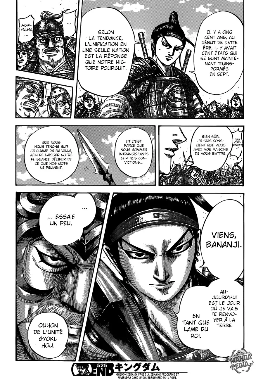 Read Kingdom FR Manga Online