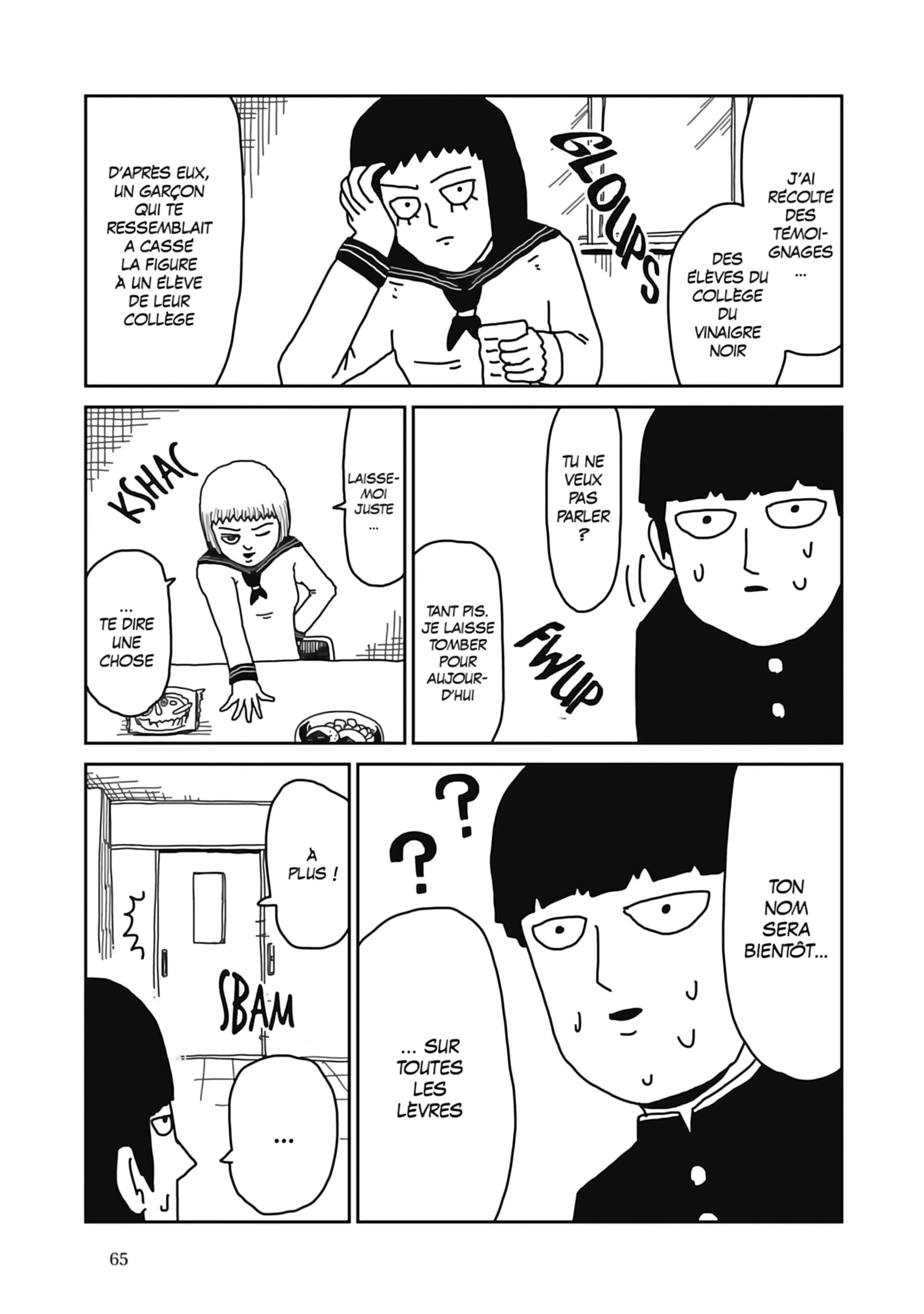 Read Mob Psycho 100 FR Manga Online