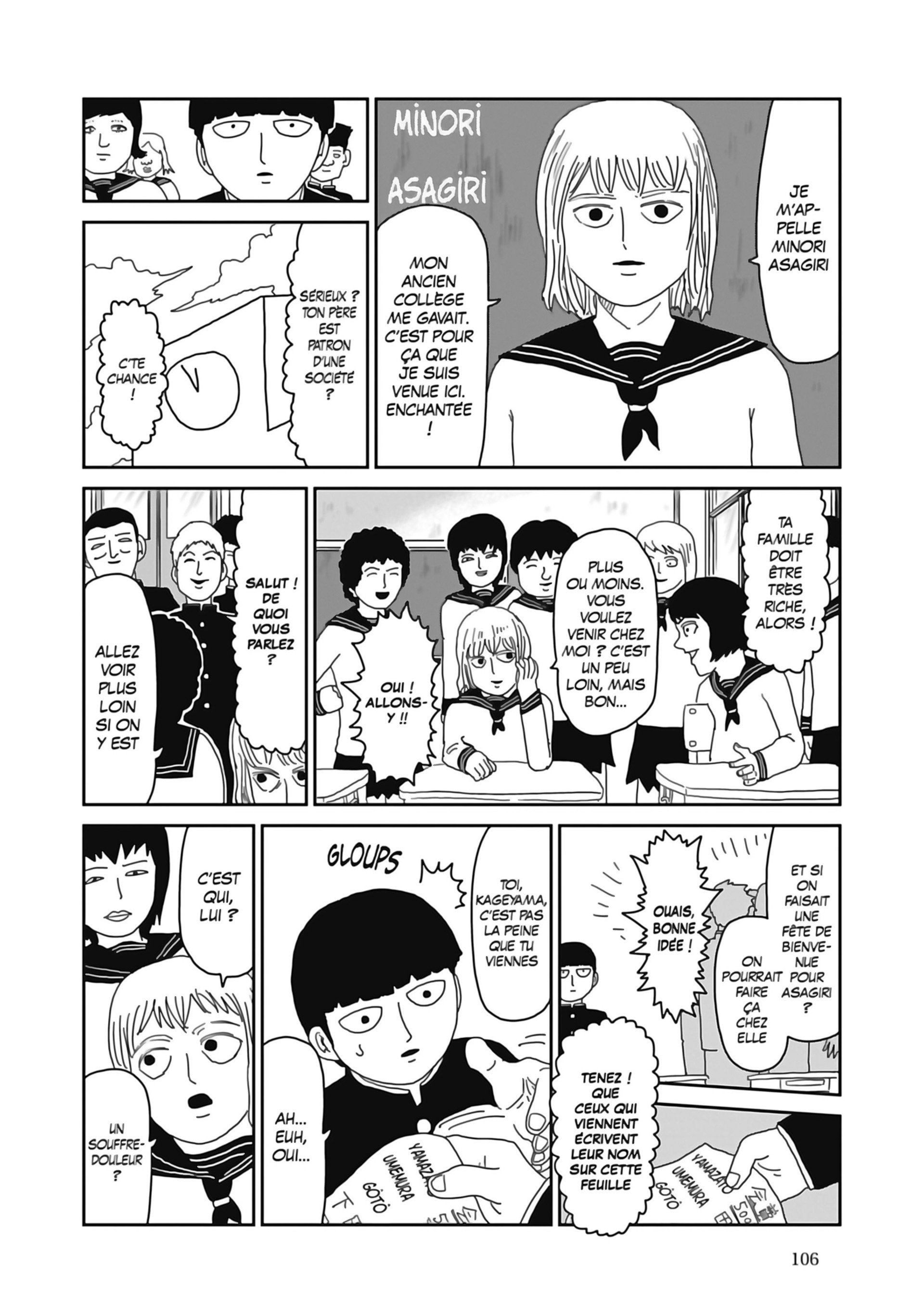 Read Mob Psycho 100 FR Manga Online