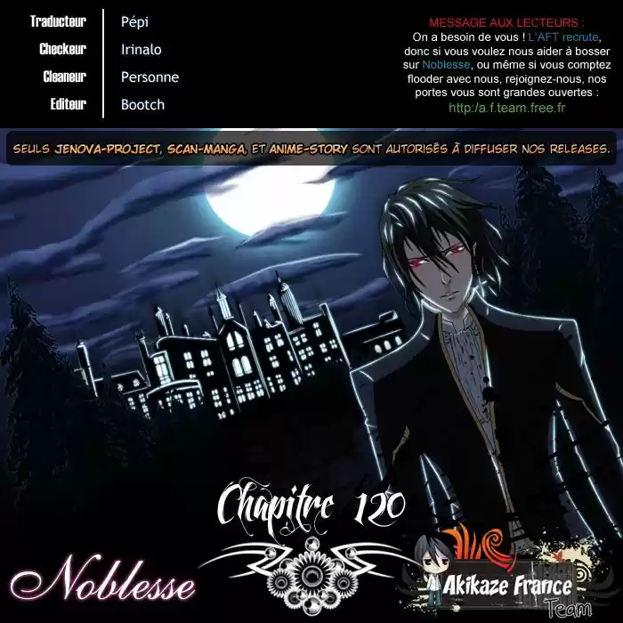 Read Noblesse FR Manga Online