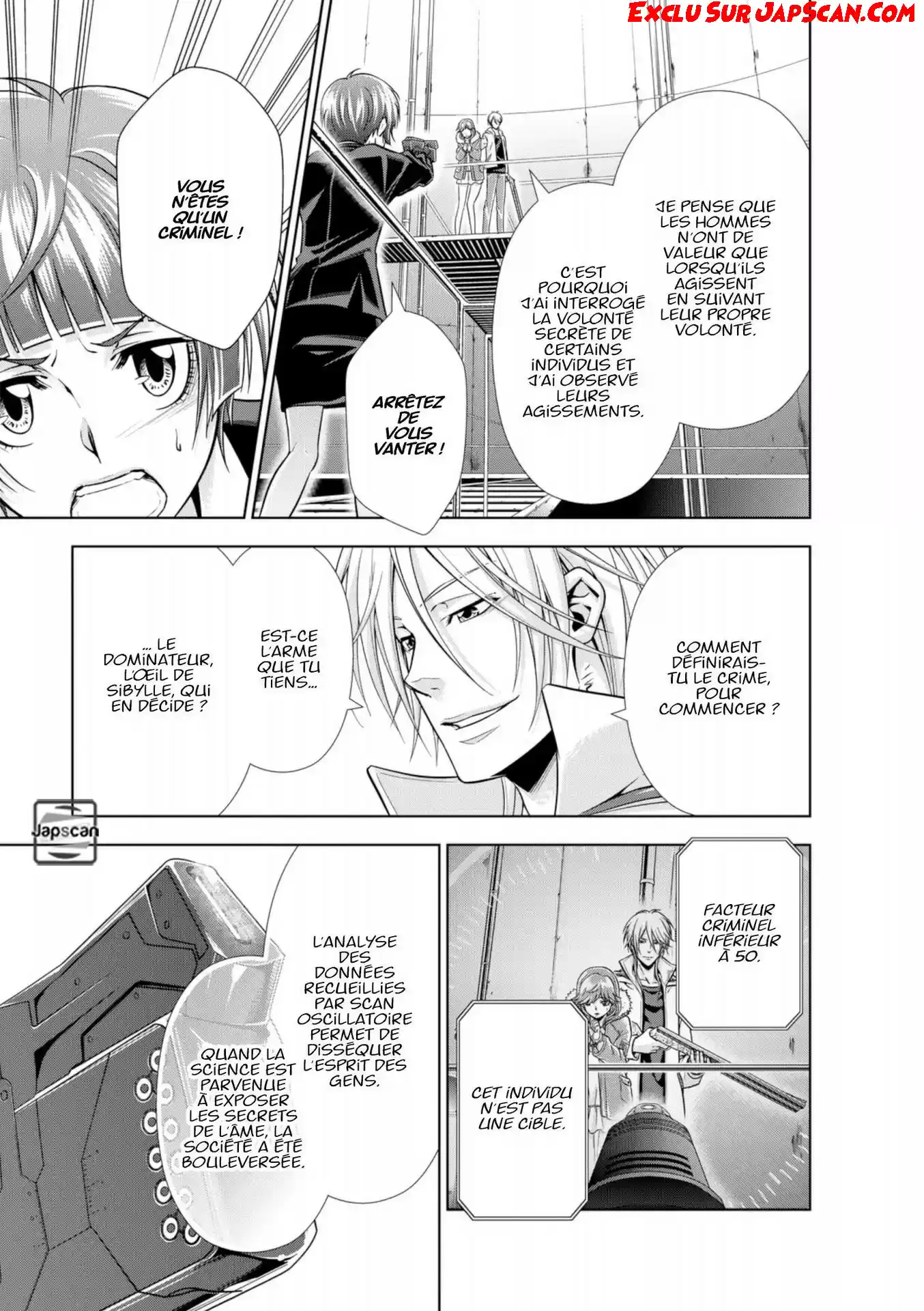 Read Psycho-Pass Inspecteur Akane Tsunemori FR Manga Online