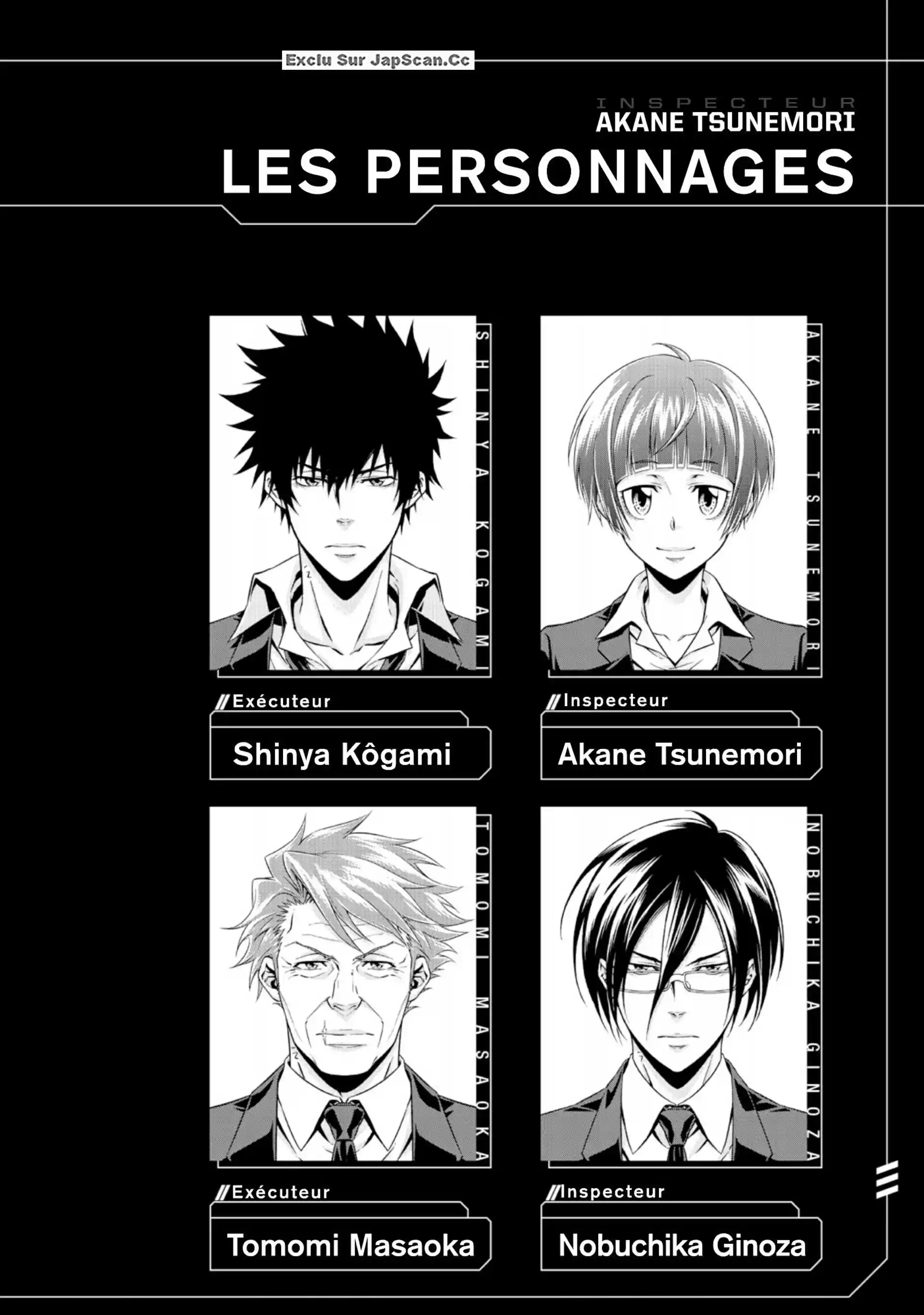 Read Psycho-Pass Inspecteur Akane Tsunemori FR Manga Online