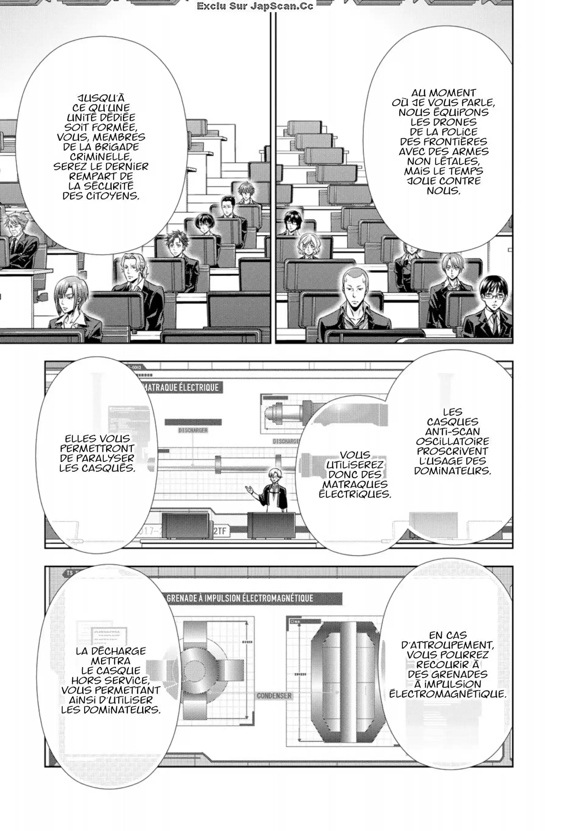 Read Psycho-Pass Inspecteur Akane Tsunemori FR Manga Online