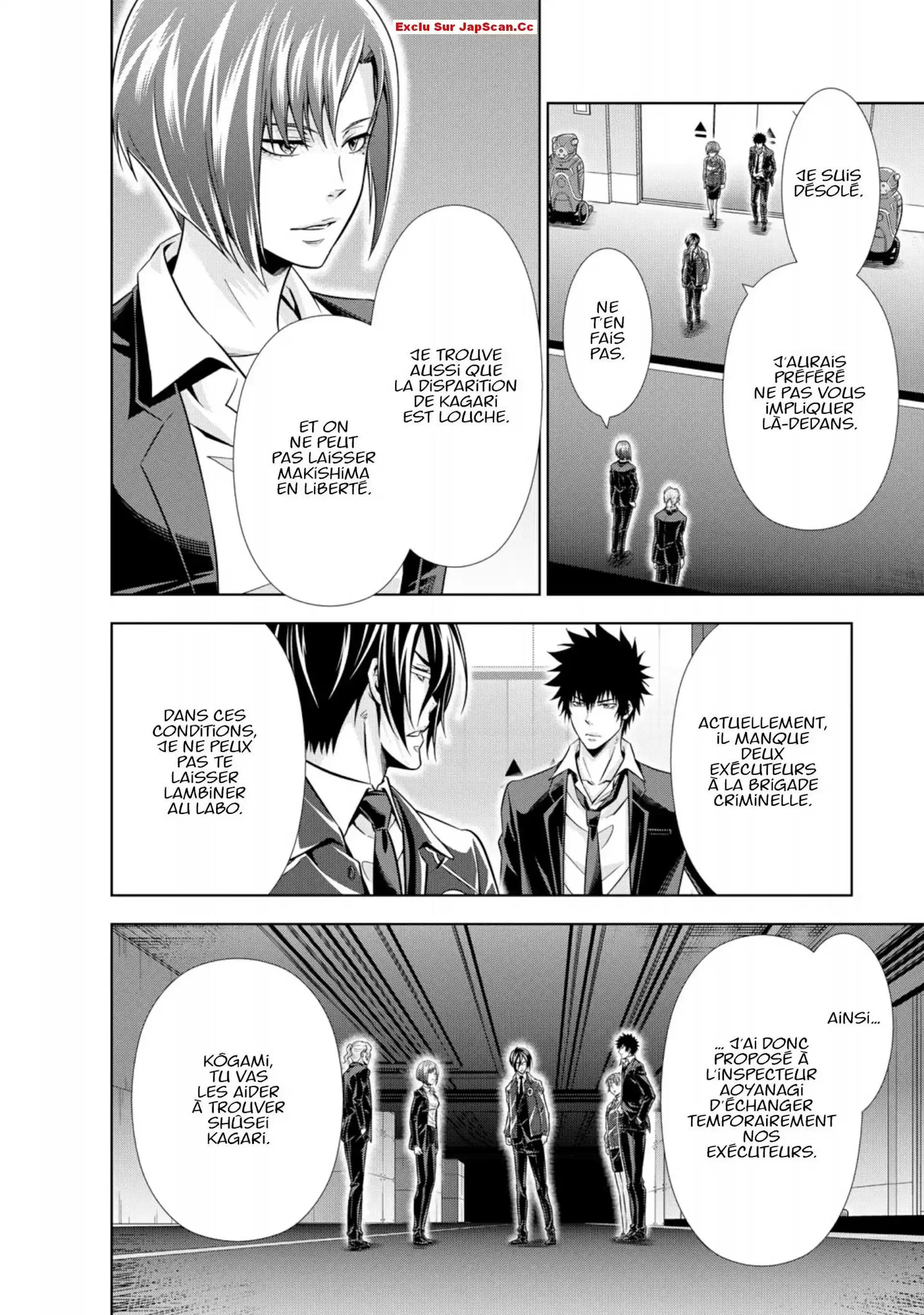 Read Psycho-Pass Inspecteur Akane Tsunemori FR Manga Online