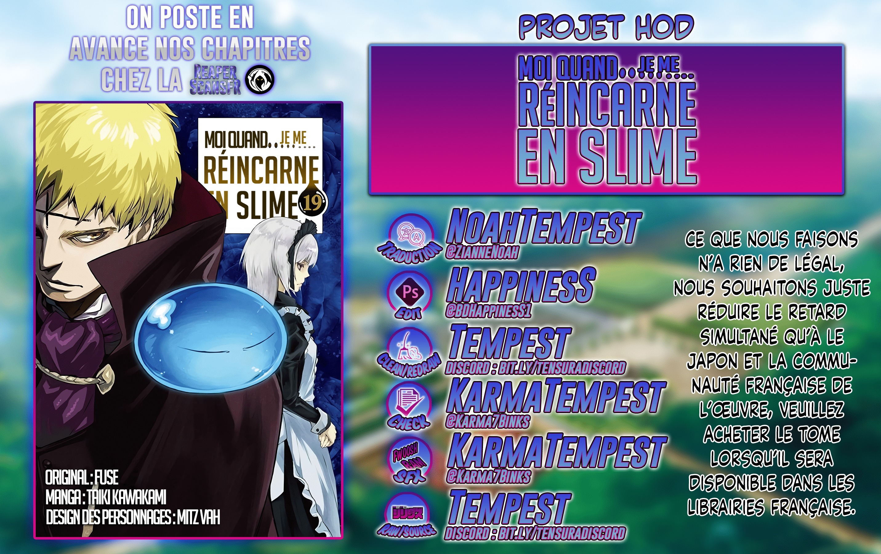 Read That Time I Got Reincarnated as a Slime FR Manga Online