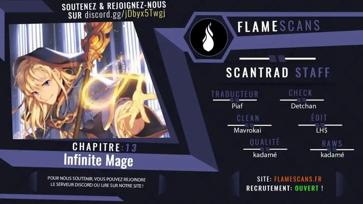 Read The Infinite Mage FR Manga Online