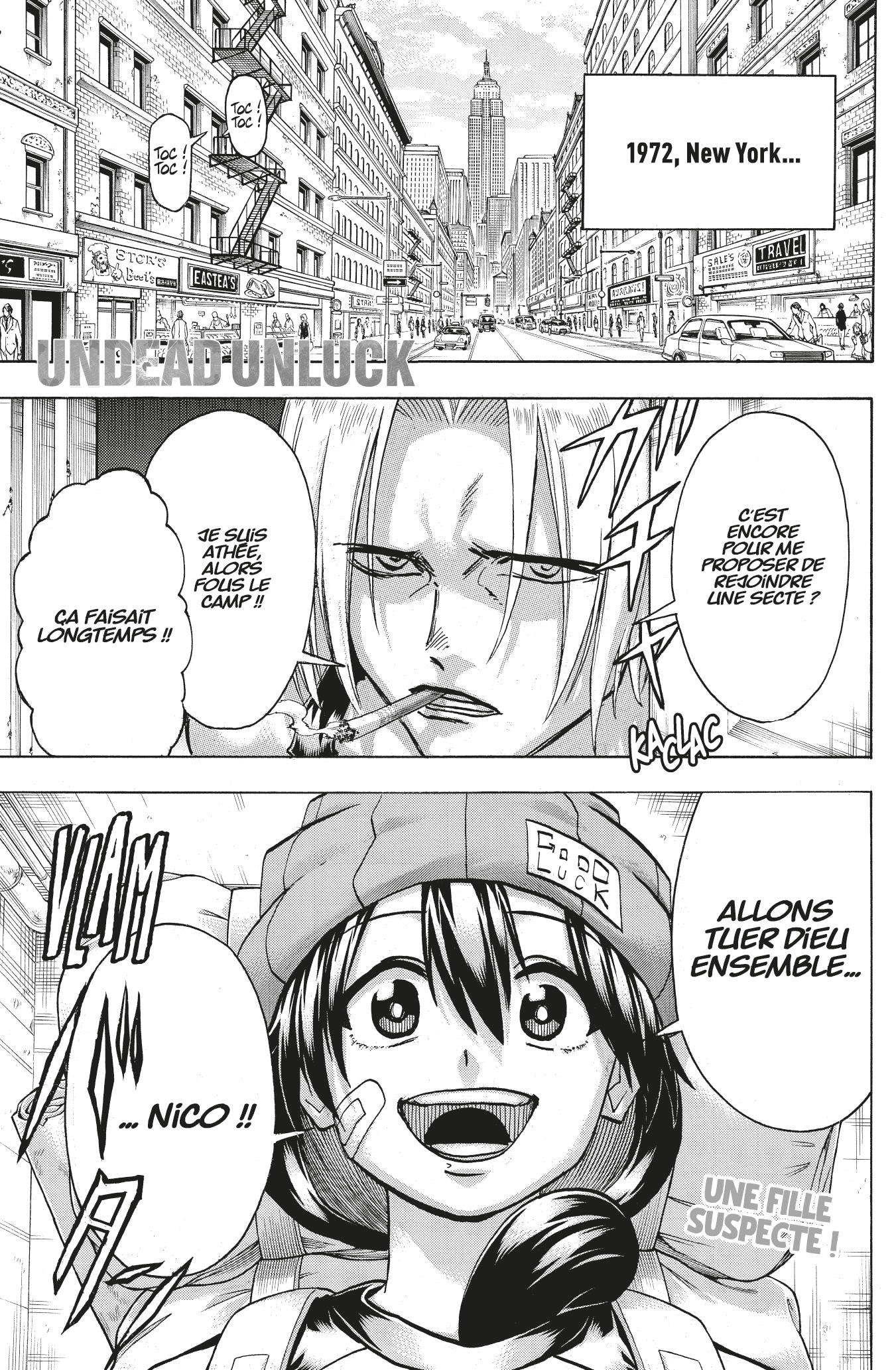 Read Undead Unluck FR Manga Online
