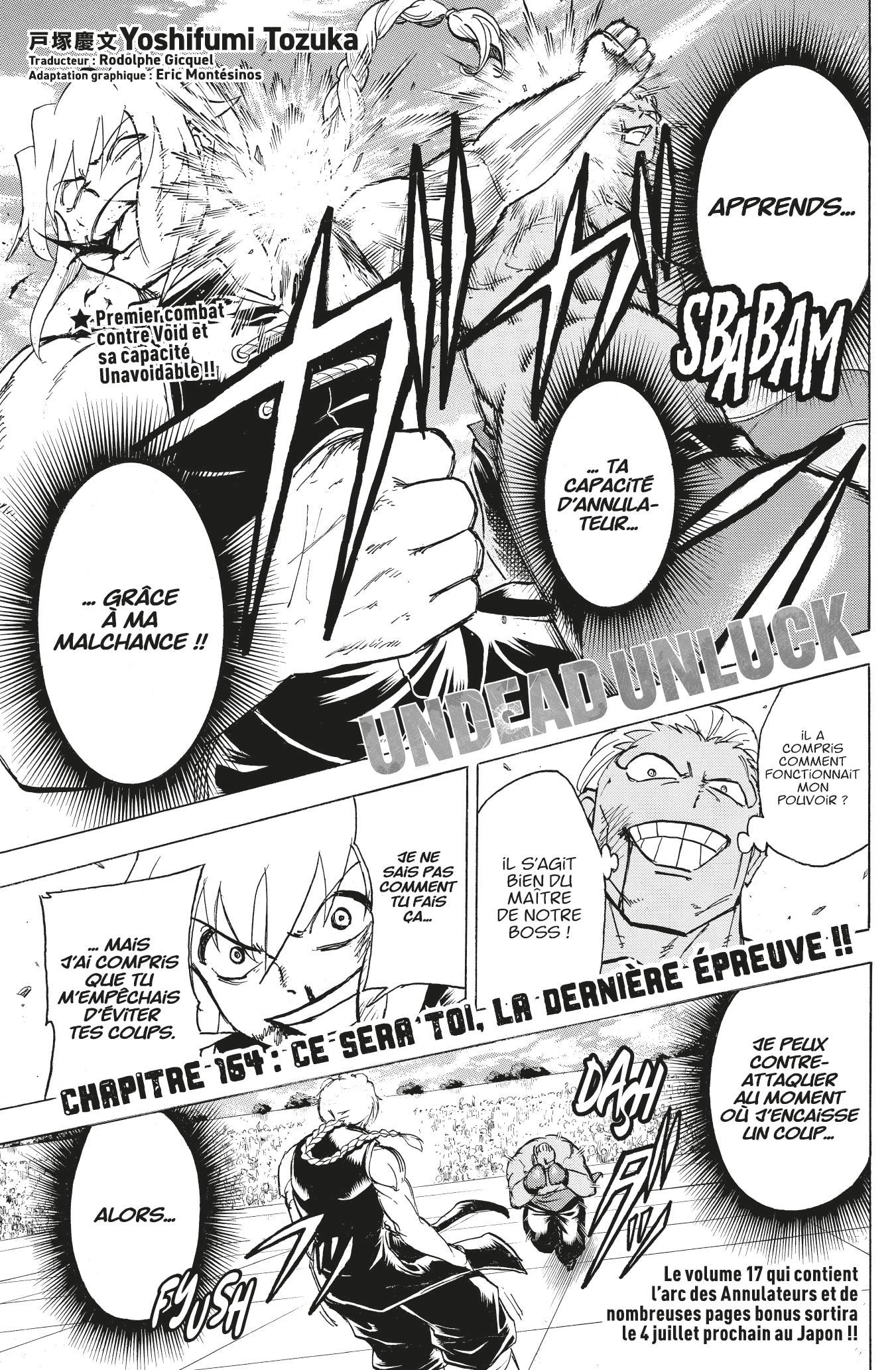 Read Undead Unluck FR Manga Online