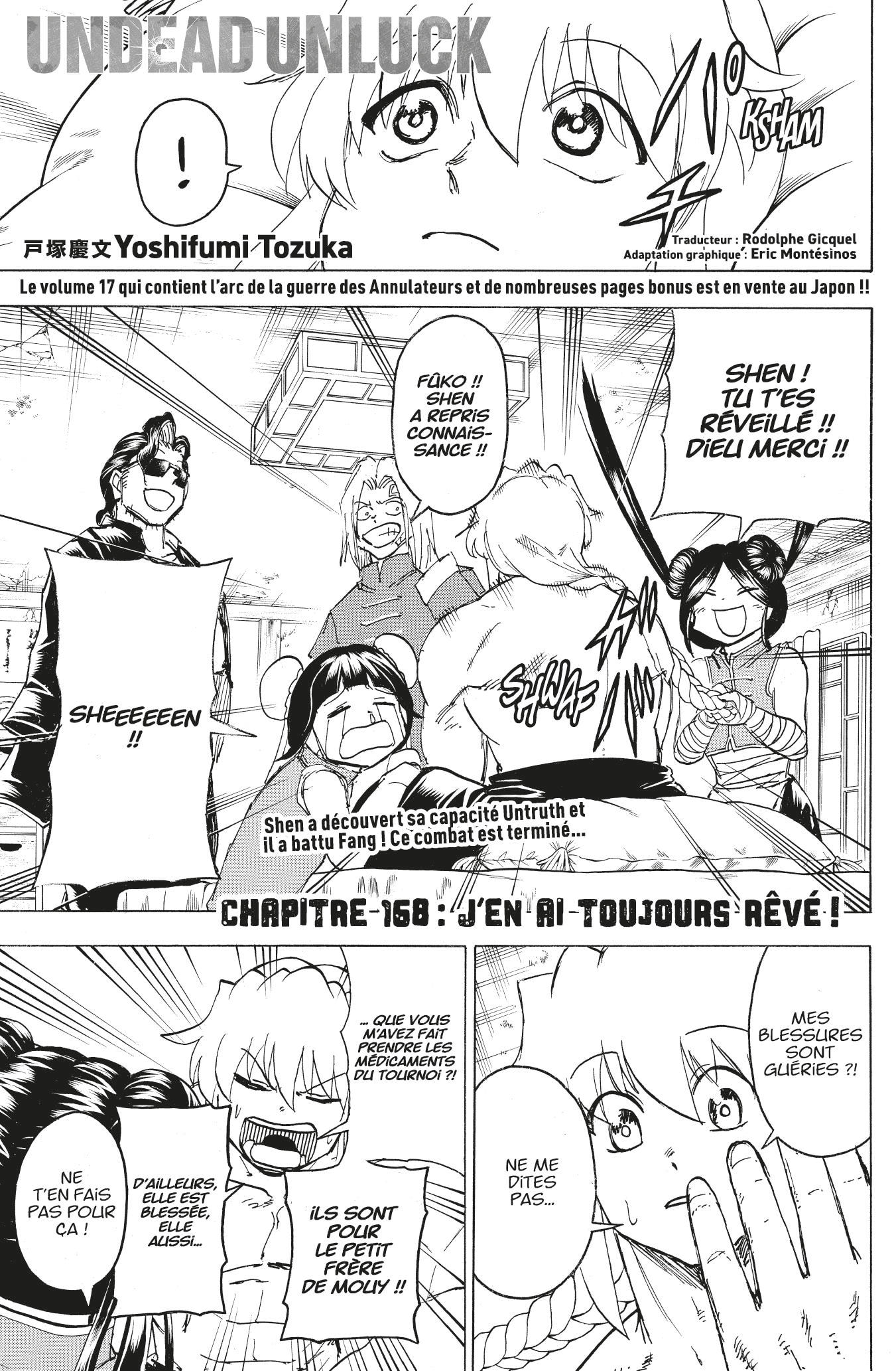 Read Undead Unluck FR Manga Online