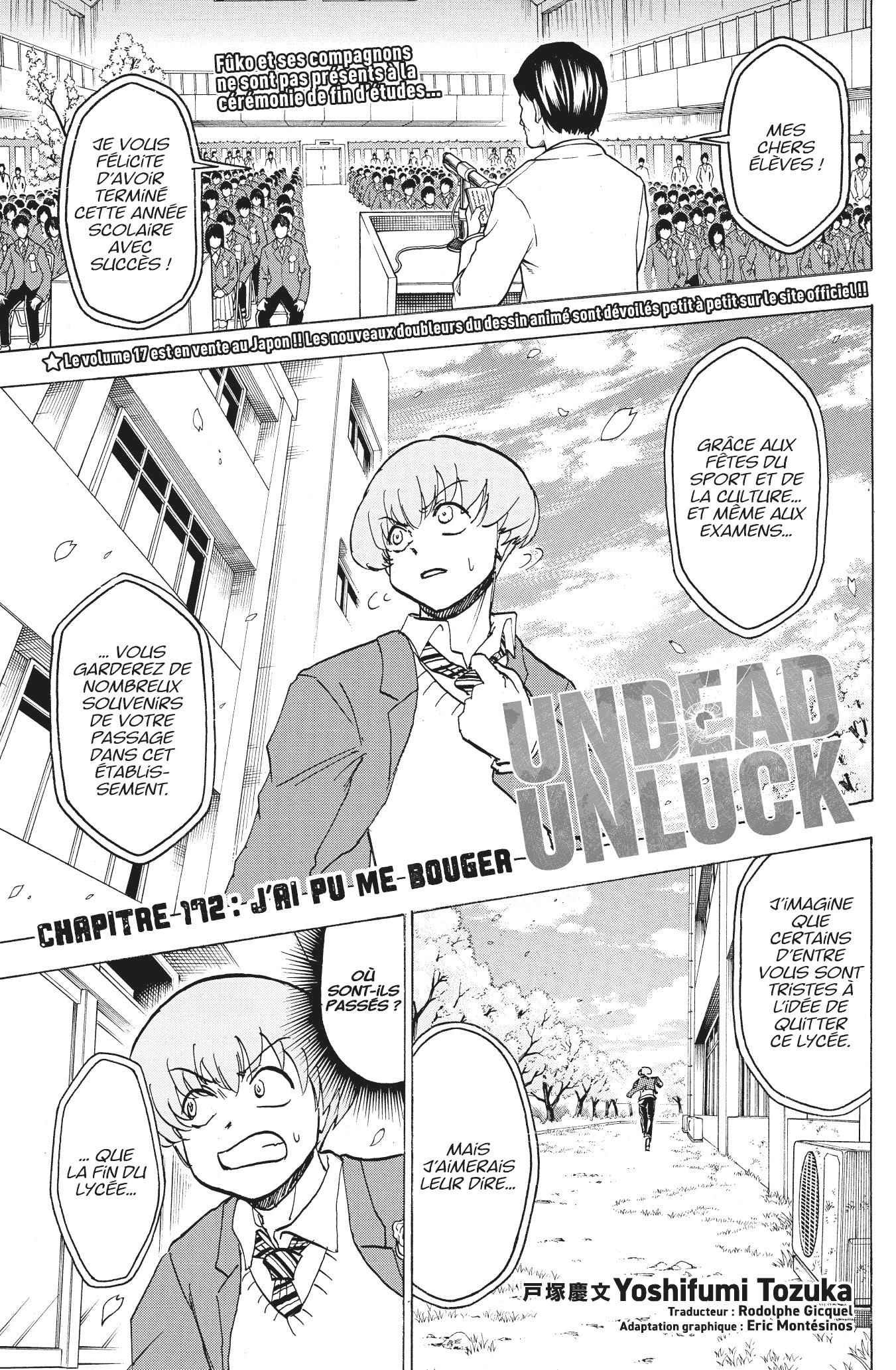 Read Undead Unluck FR Manga Online