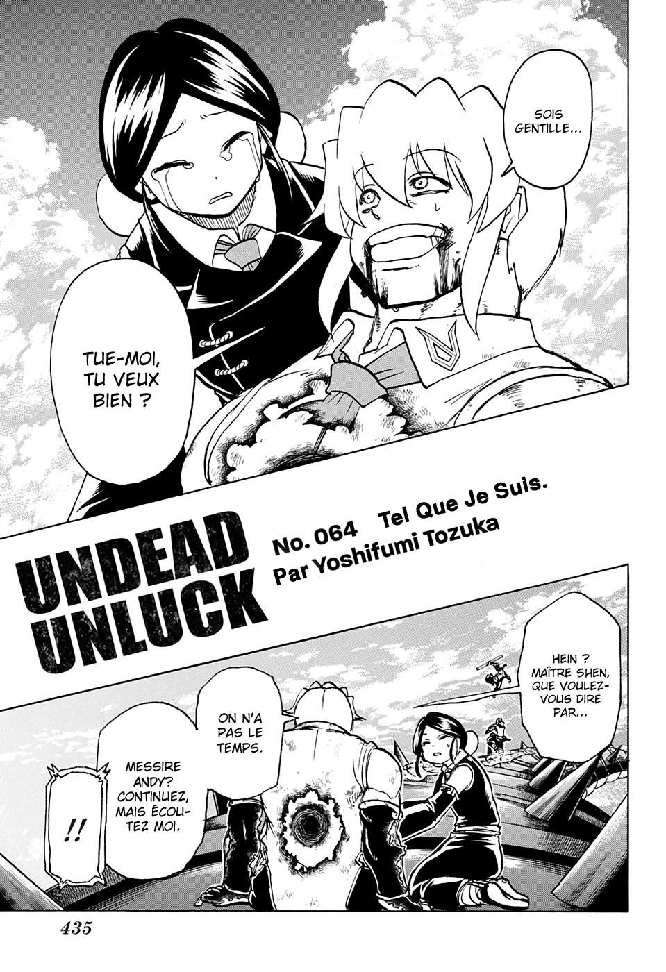 Read Undead Unluck FR Manga Online