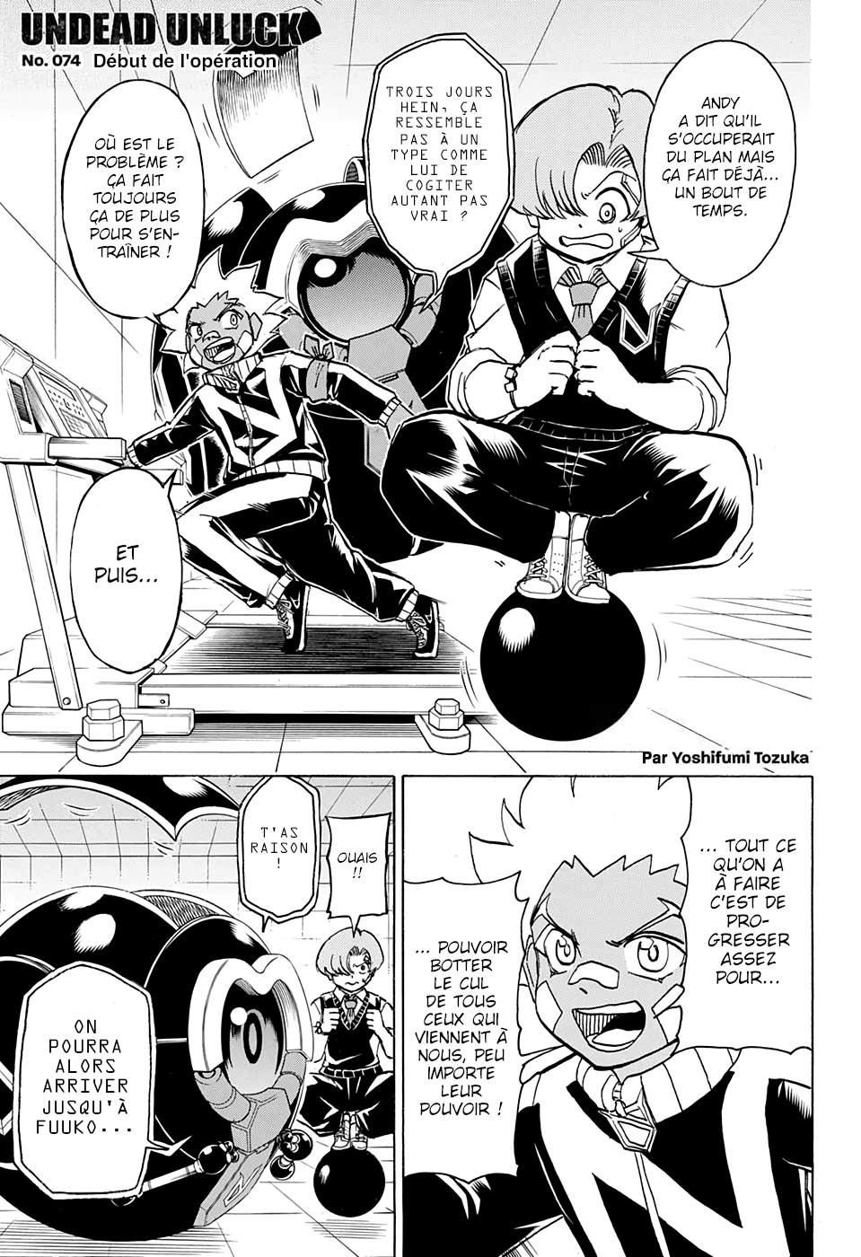 Read Undead Unluck FR Manga Online