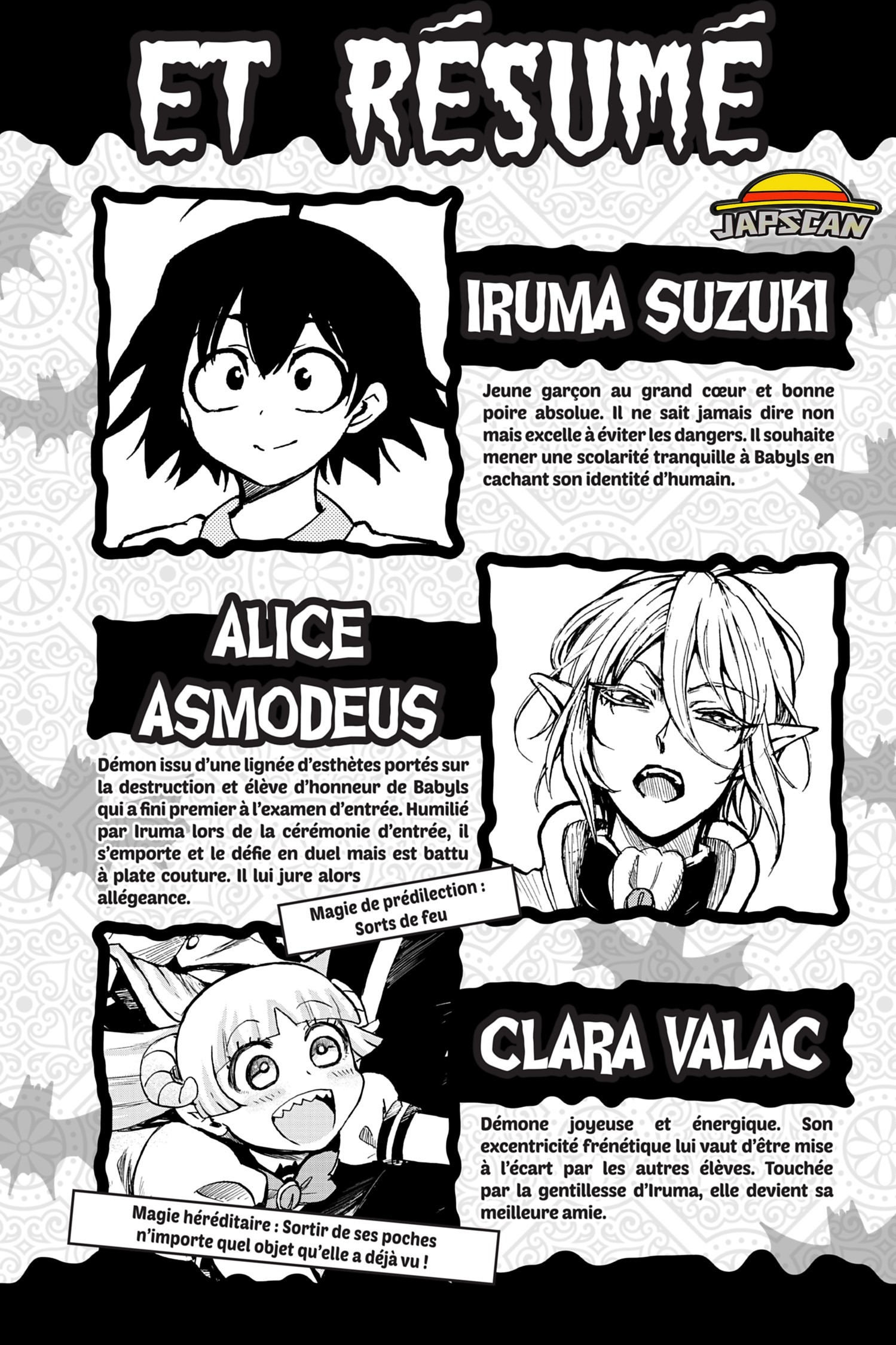 Read Welcome To Demon School Iruma-kun FR Manga Online