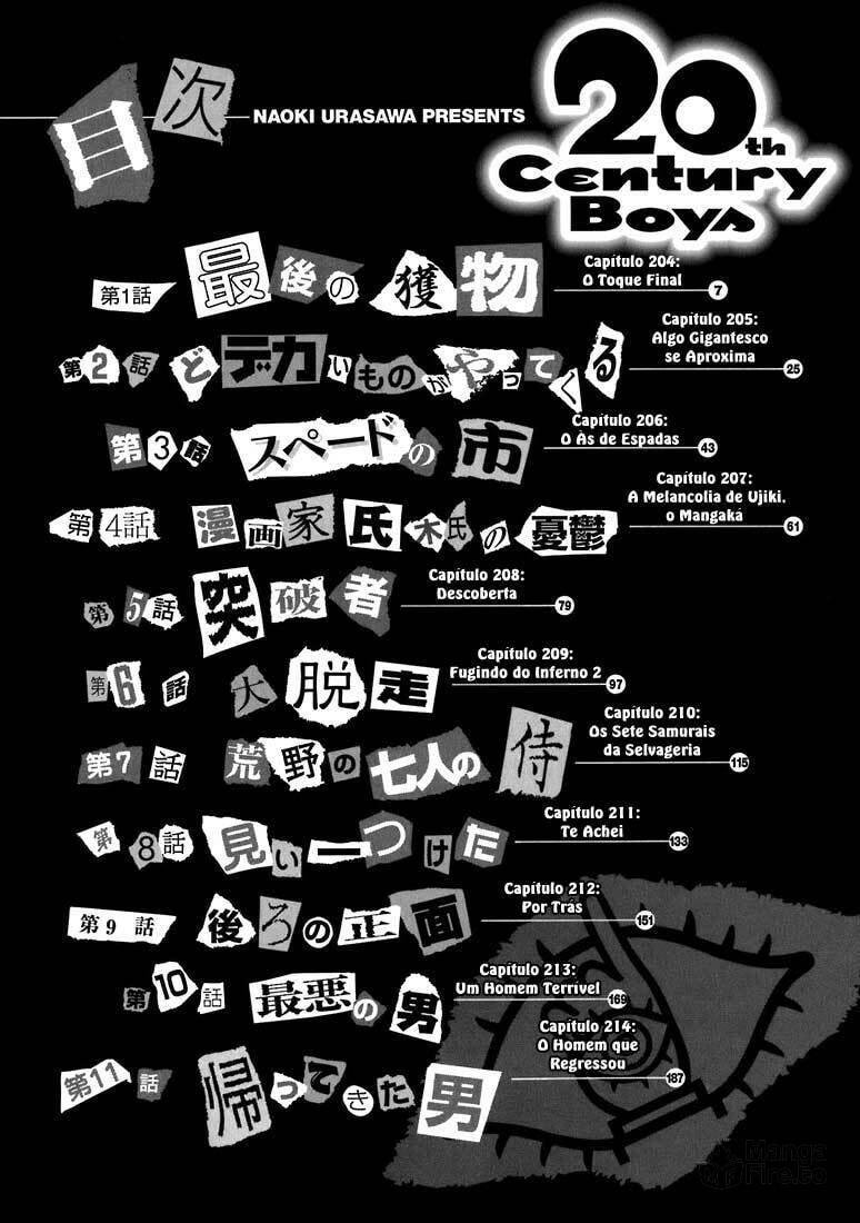 Read 20th Century Boys pt_BR Manga Online