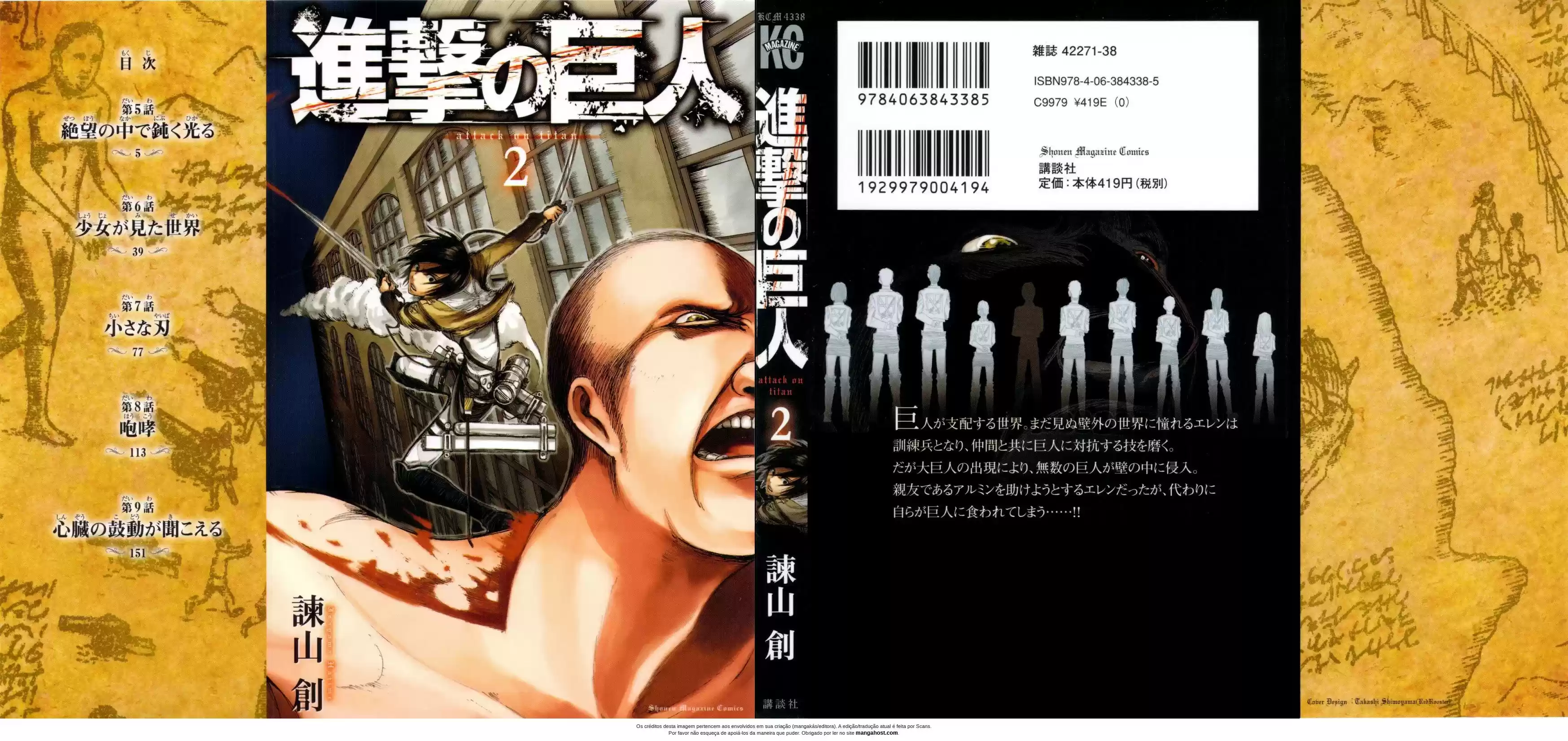 Read Attack on Titan  pt_BR Manga Online