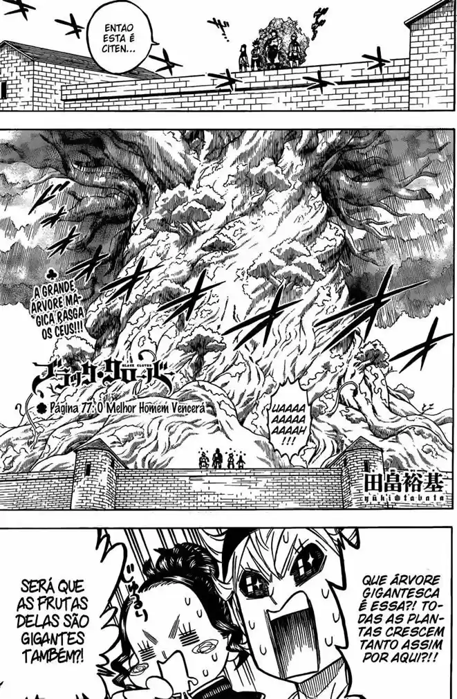 Read Black Clover PT  BR Manga Online
