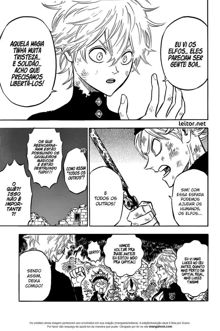 Read Black Clover PT  BR Manga Online