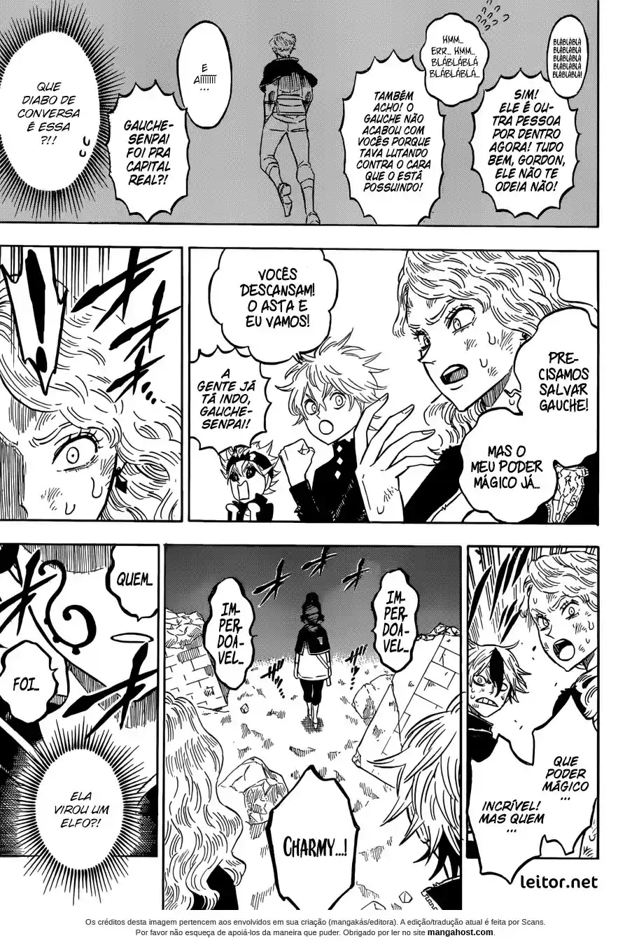 Read Black Clover PT  BR Manga Online