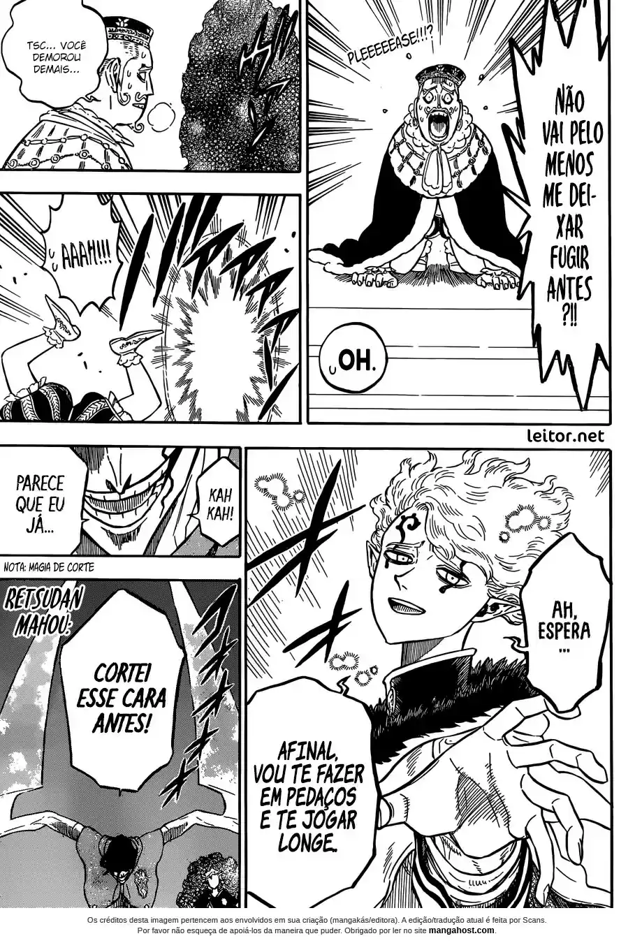 Read Black Clover PT  BR Manga Online