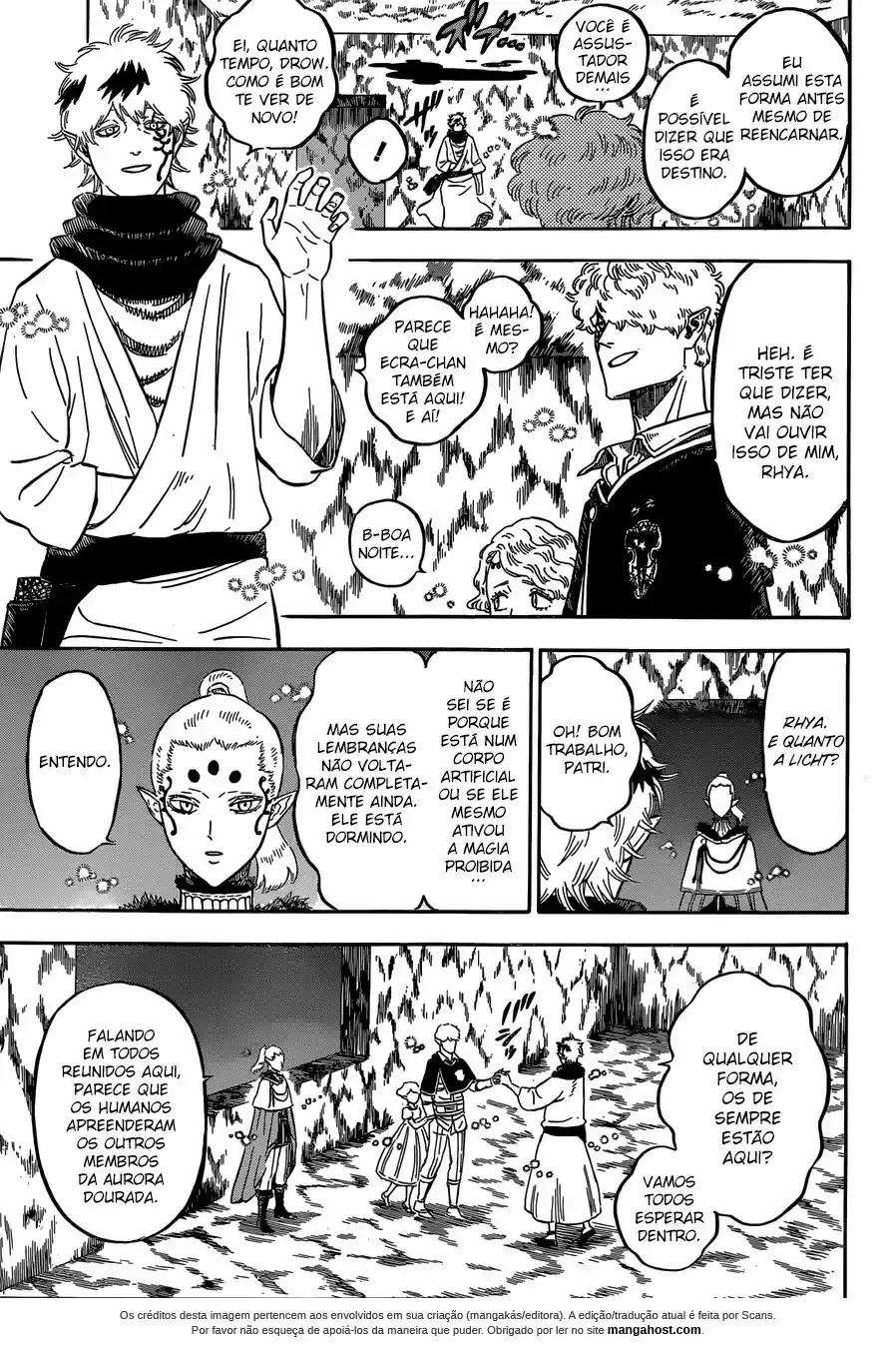 Read Black Clover PT  BR Manga Online