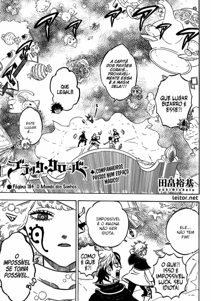 Read Black Clover PT  BR Manga Online
