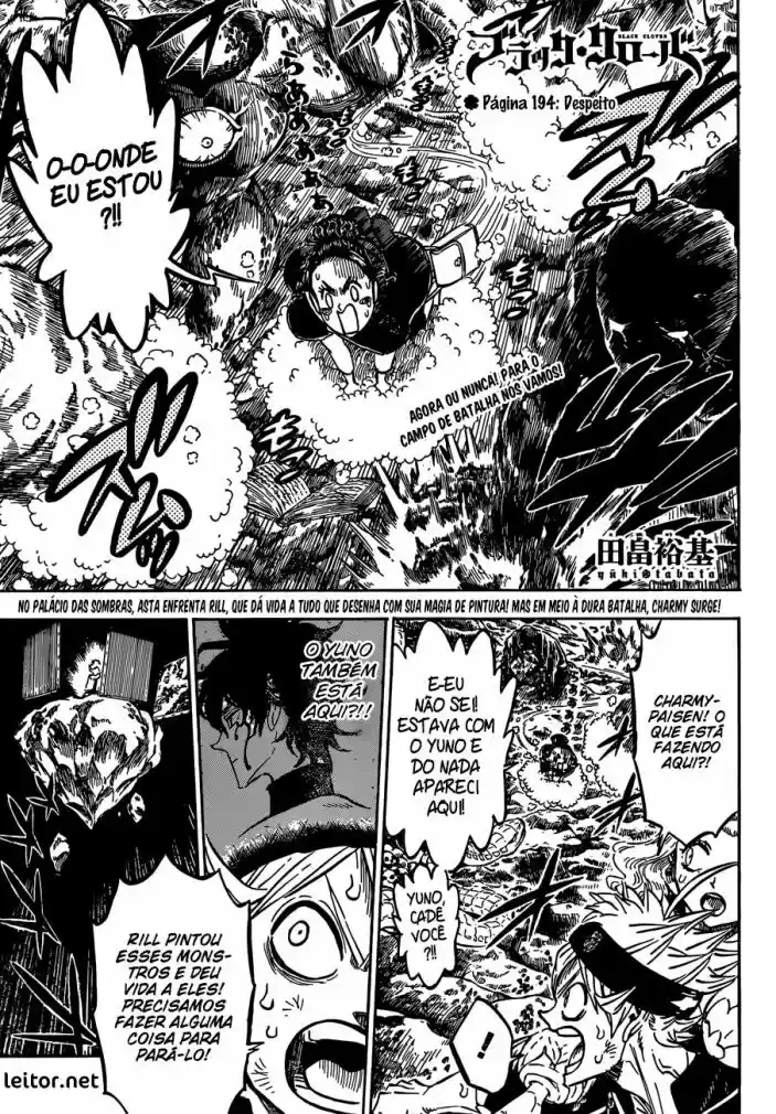 Read Black Clover PT  BR Manga Online