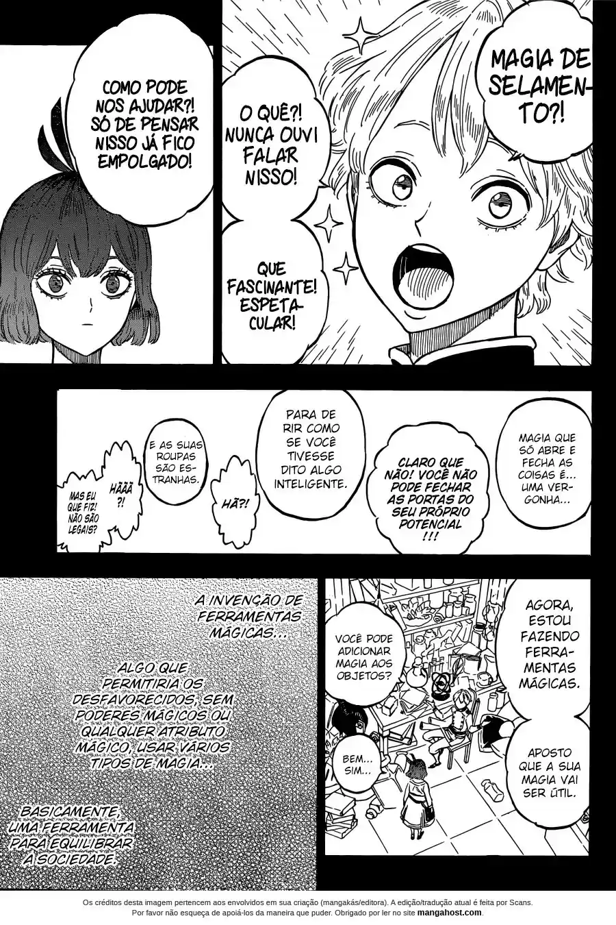 Read Black Clover PT  BR Manga Online