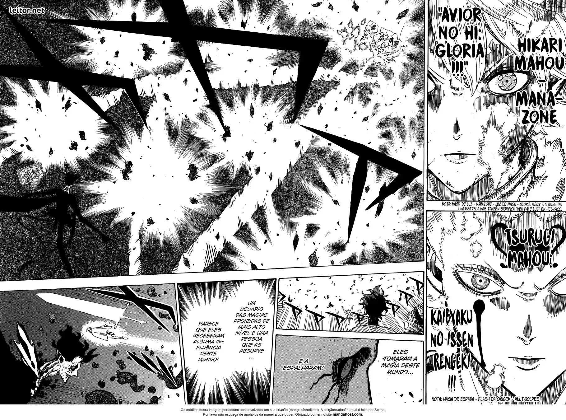 Read Black Clover PT  BR Manga Online