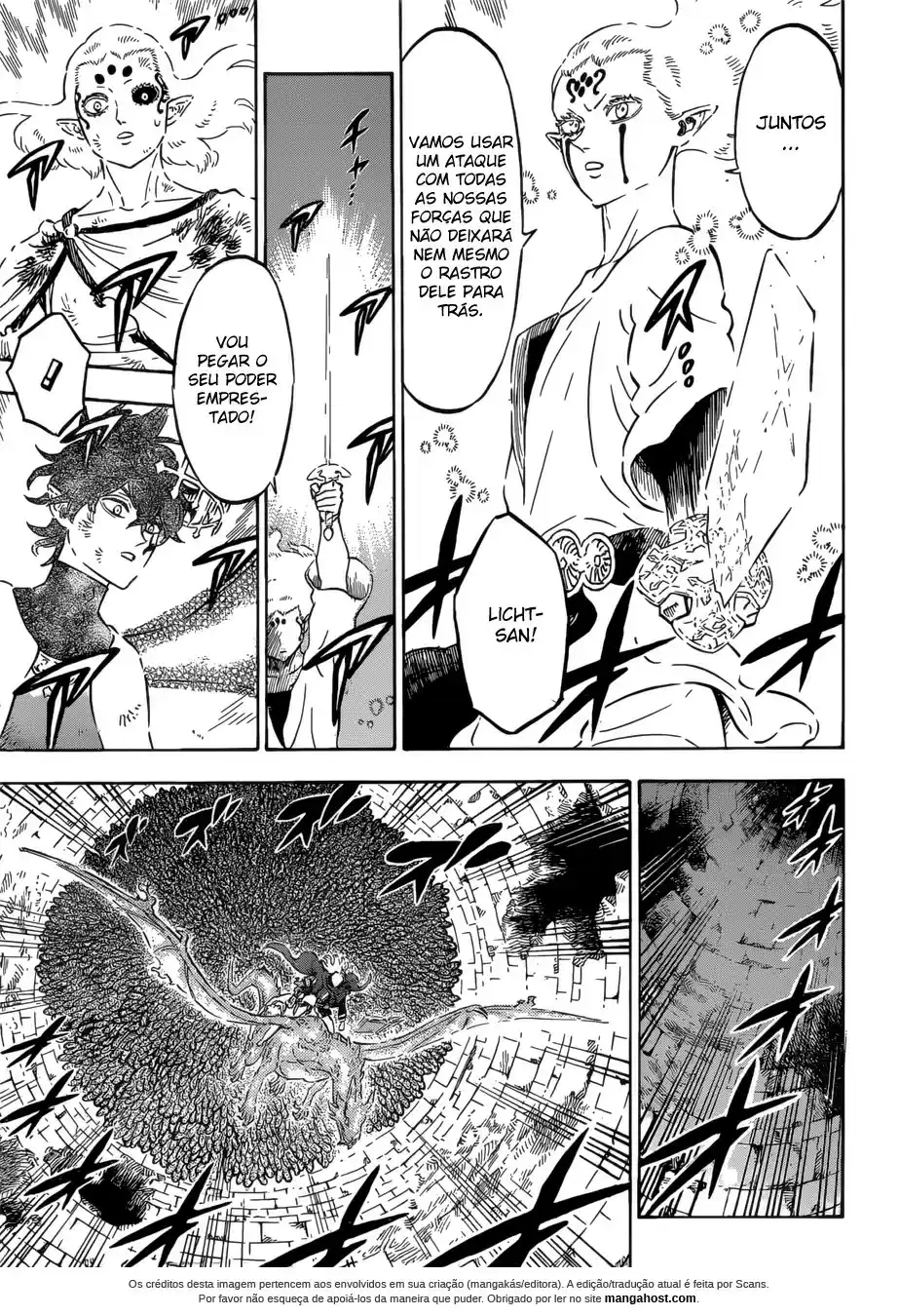 Read Black Clover PT  BR Manga Online