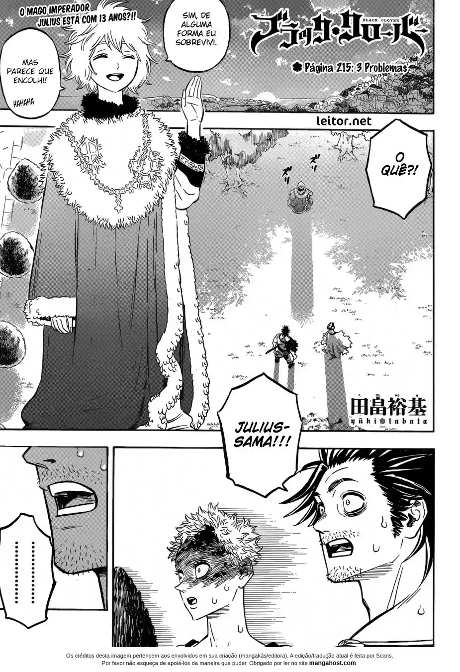 Read Black Clover PT  BR Manga Online