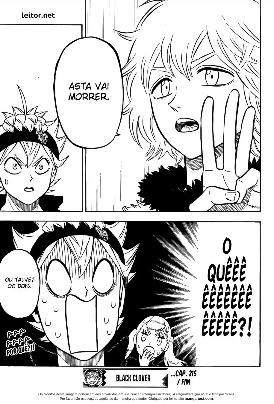 Read Black Clover PT  BR Manga Online