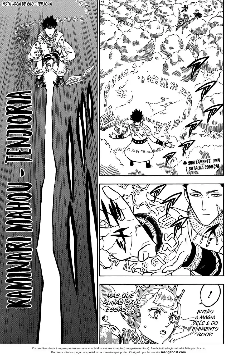 Read Black Clover PT  BR Manga Online