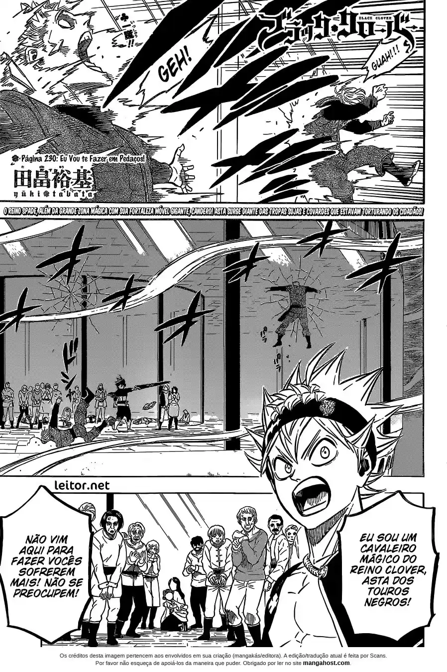 Read Black Clover PT  BR Manga Online