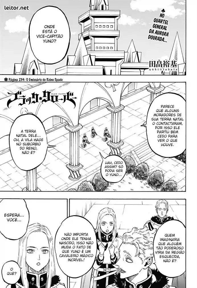 Read Black Clover PT  BR Manga Online