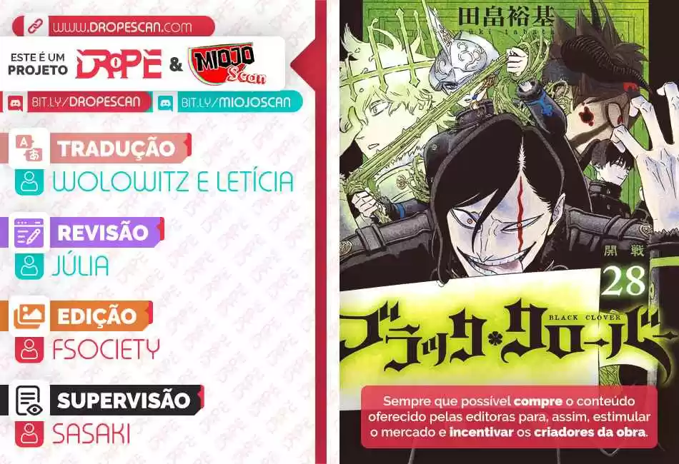 Read Black Clover PT  BR Manga Online