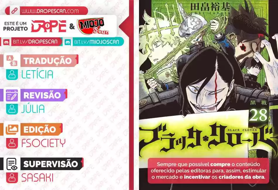 Read Black Clover PT  BR Manga Online