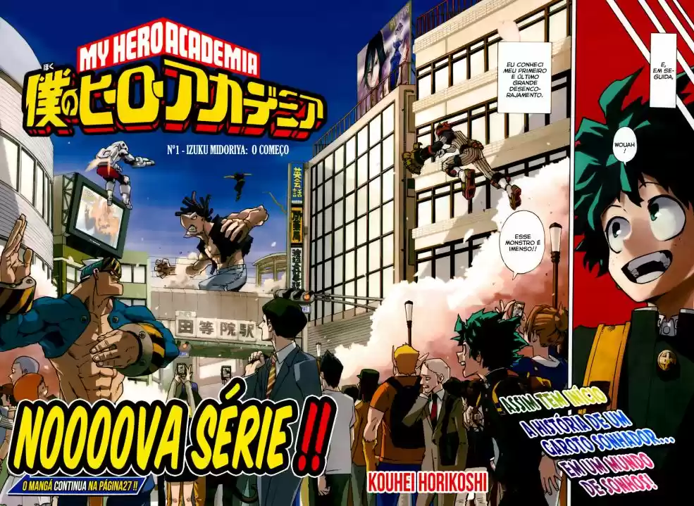 Read Boku no Hero Academia pt_br Manga Online