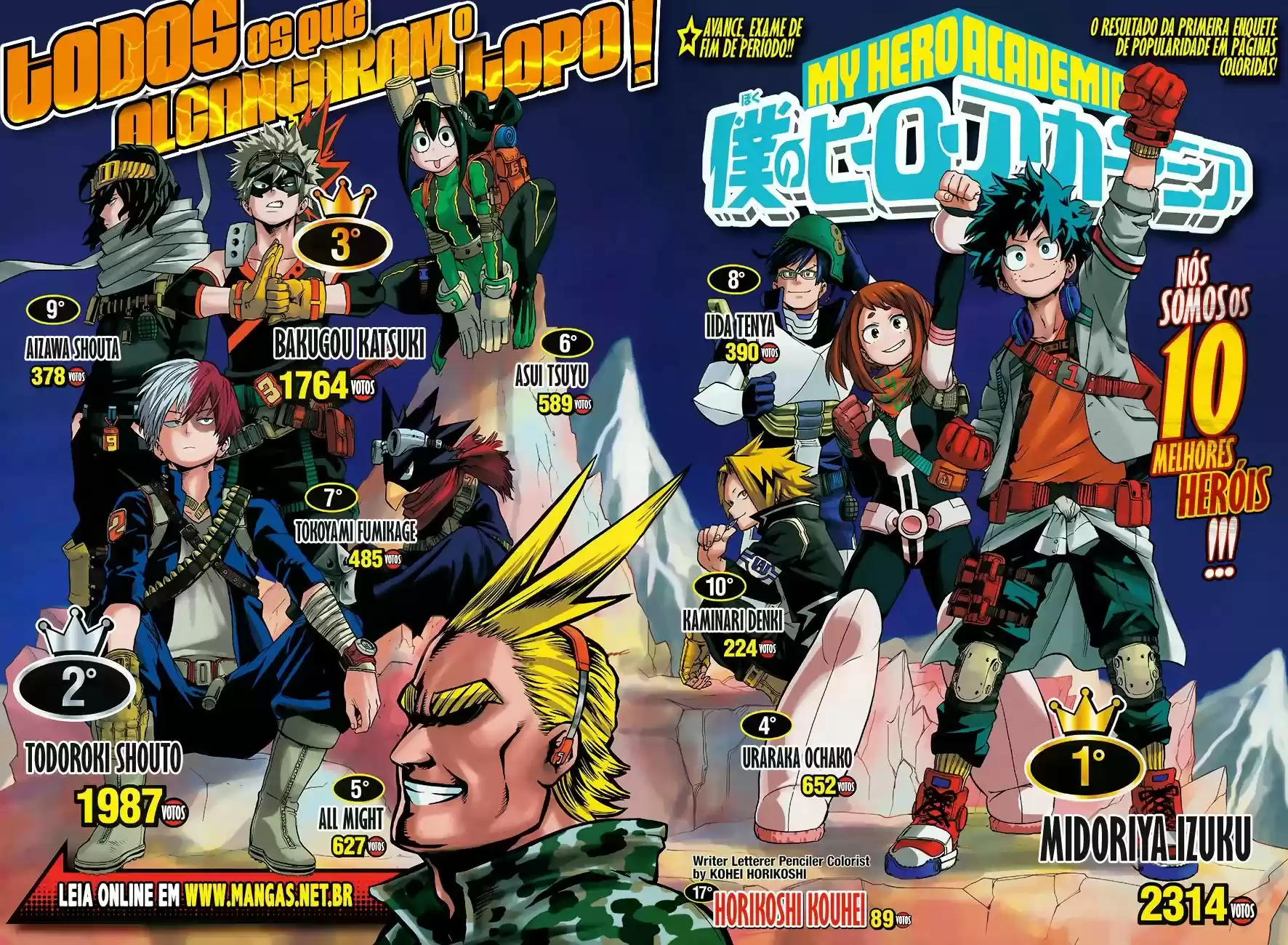 Read Boku no Hero Academia pt_br Manga Online