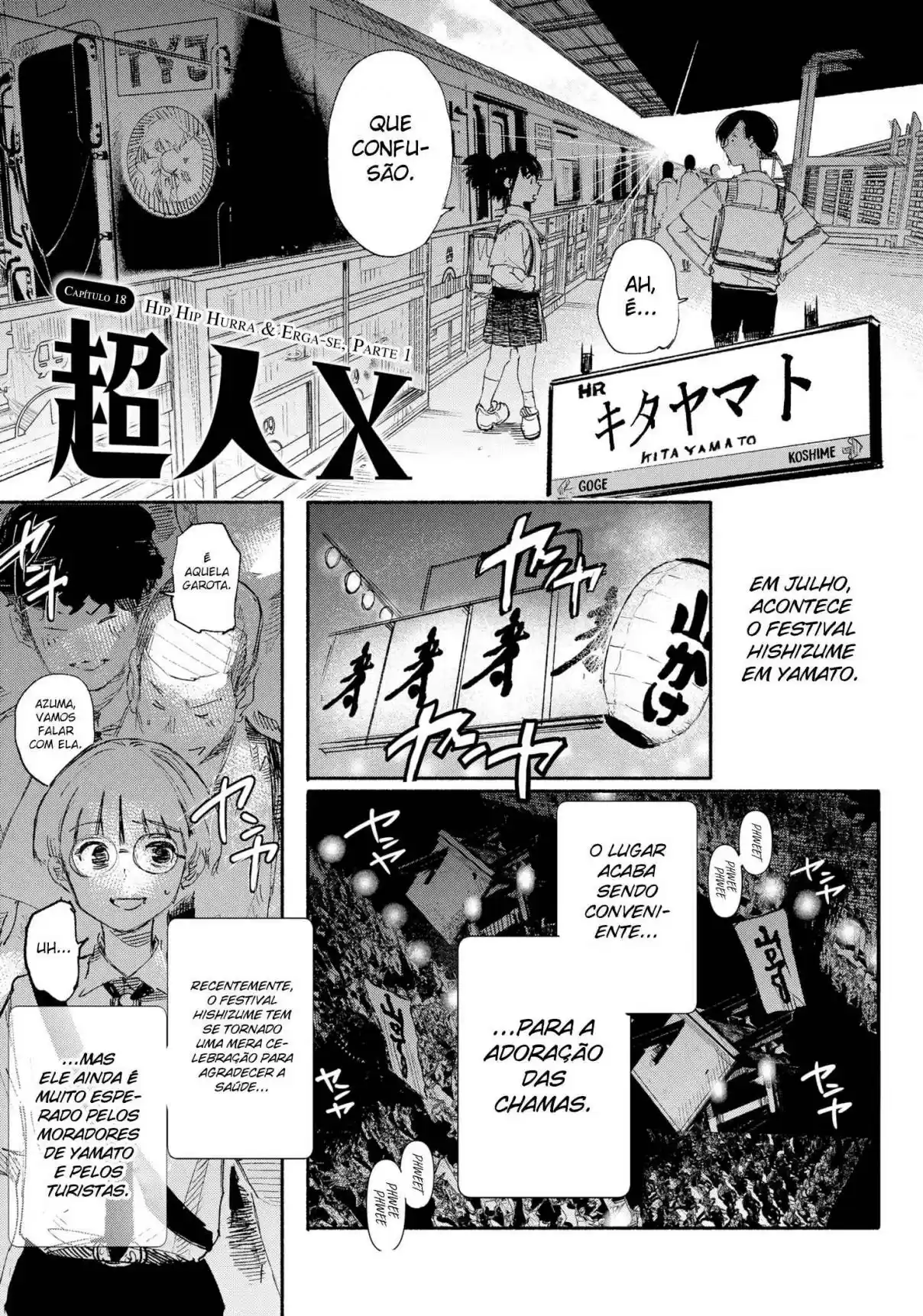 Read Choujin X pt_BR Manga Online