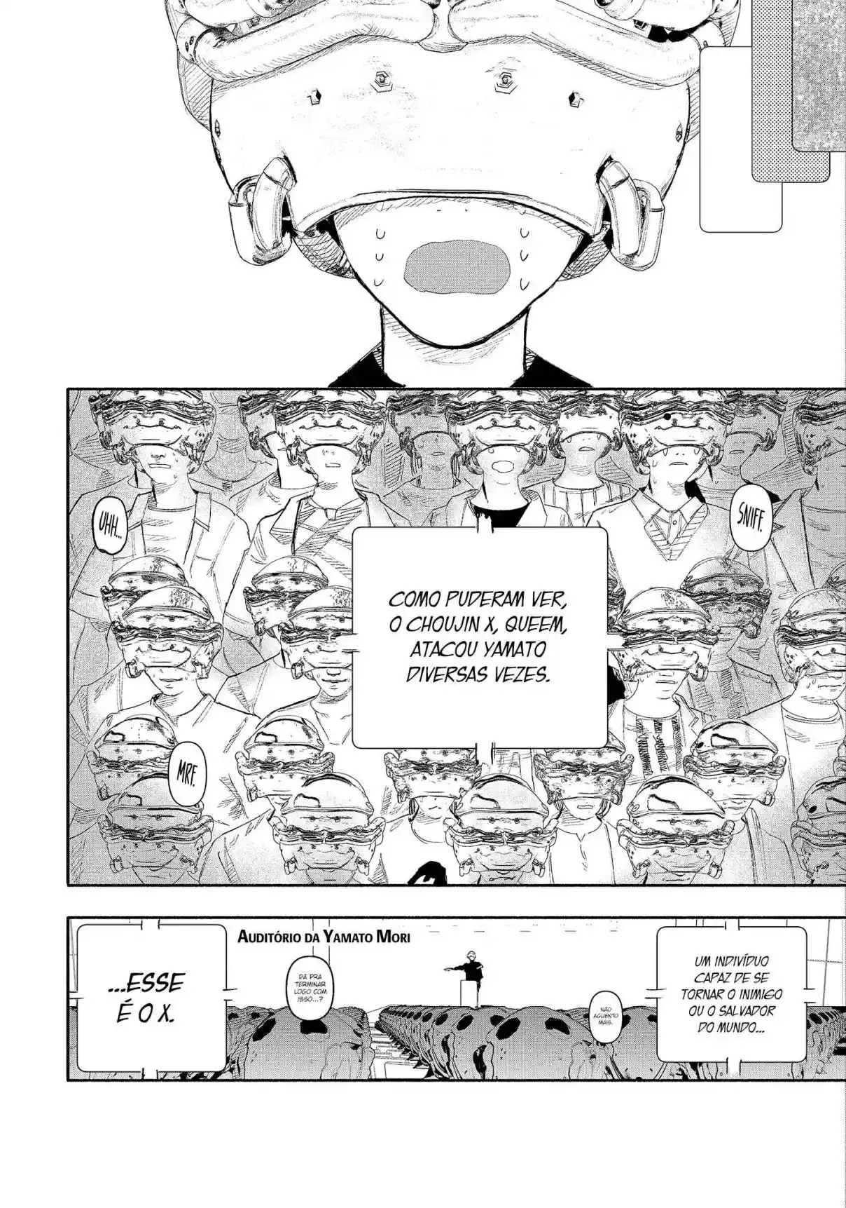 Read Choujin X pt_BR Manga Online