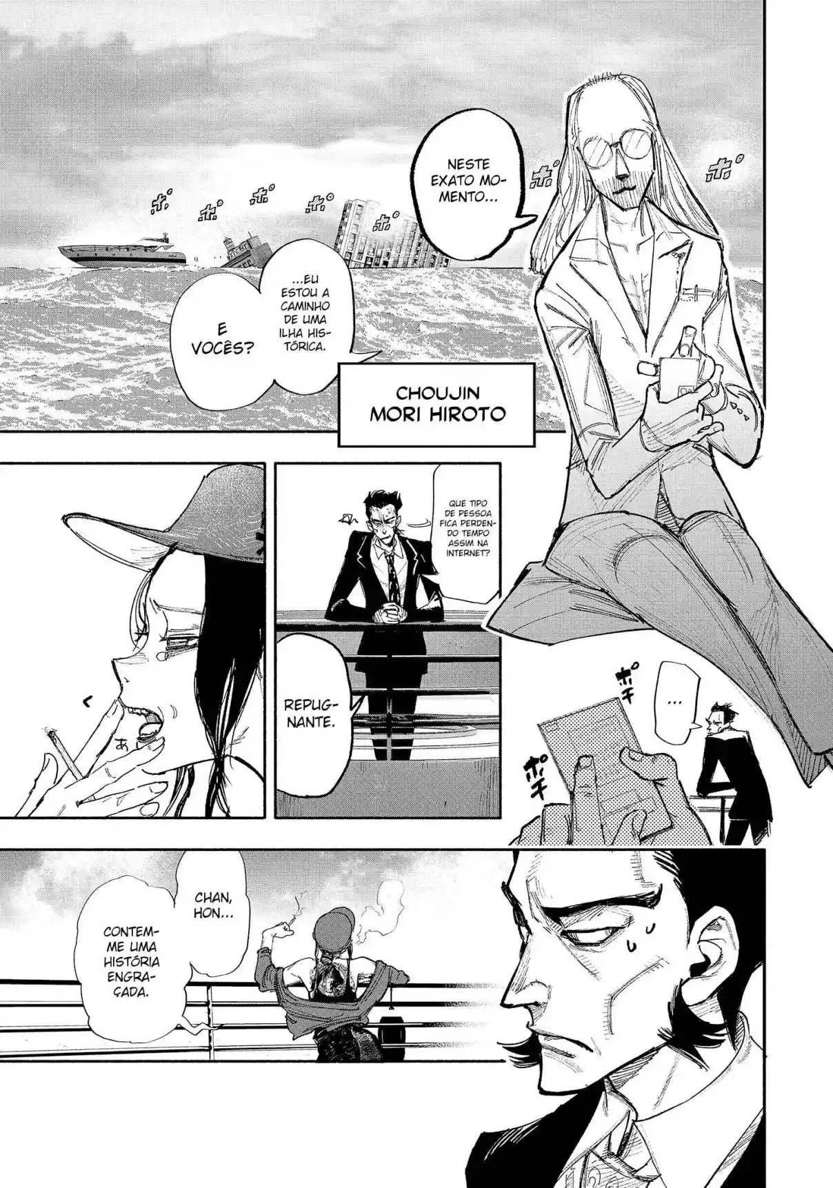 Read Choujin X pt_BR Manga Online