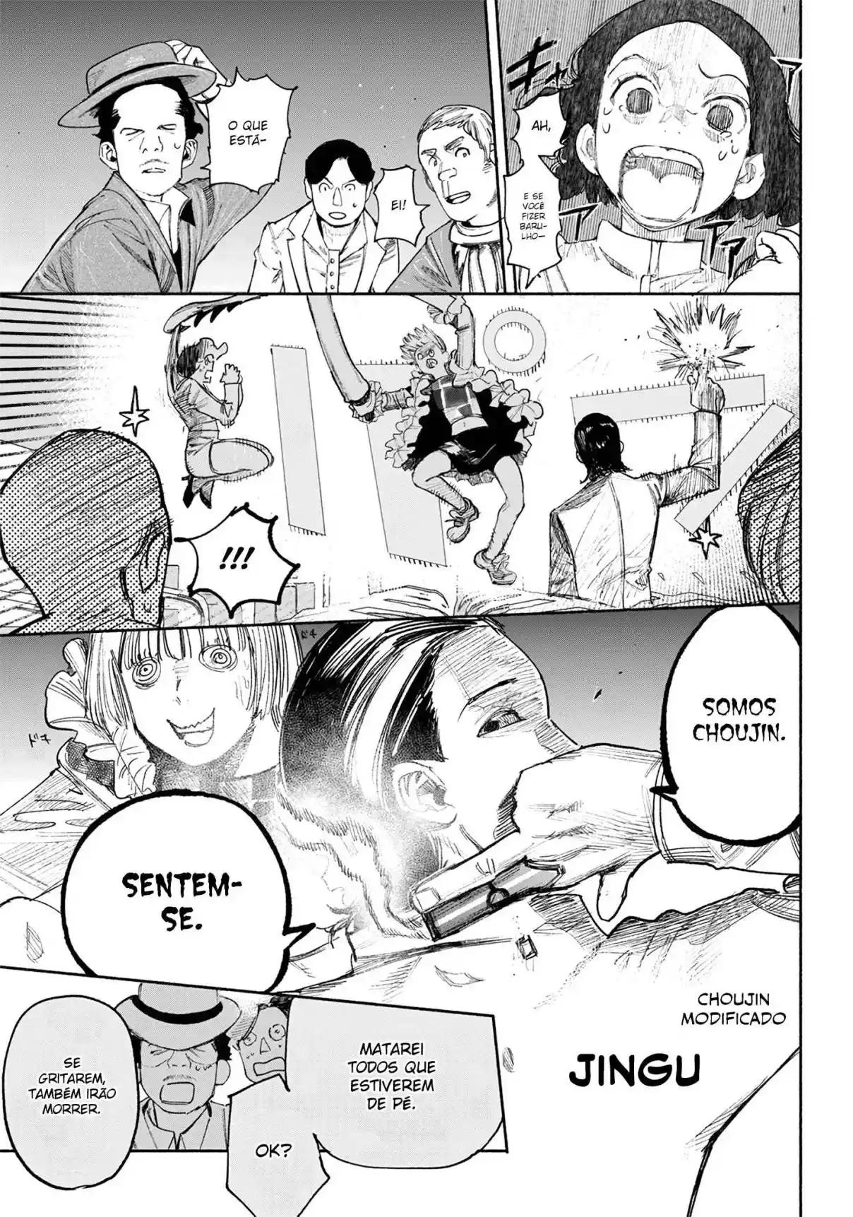 Read Choujin X pt_BR Manga Online