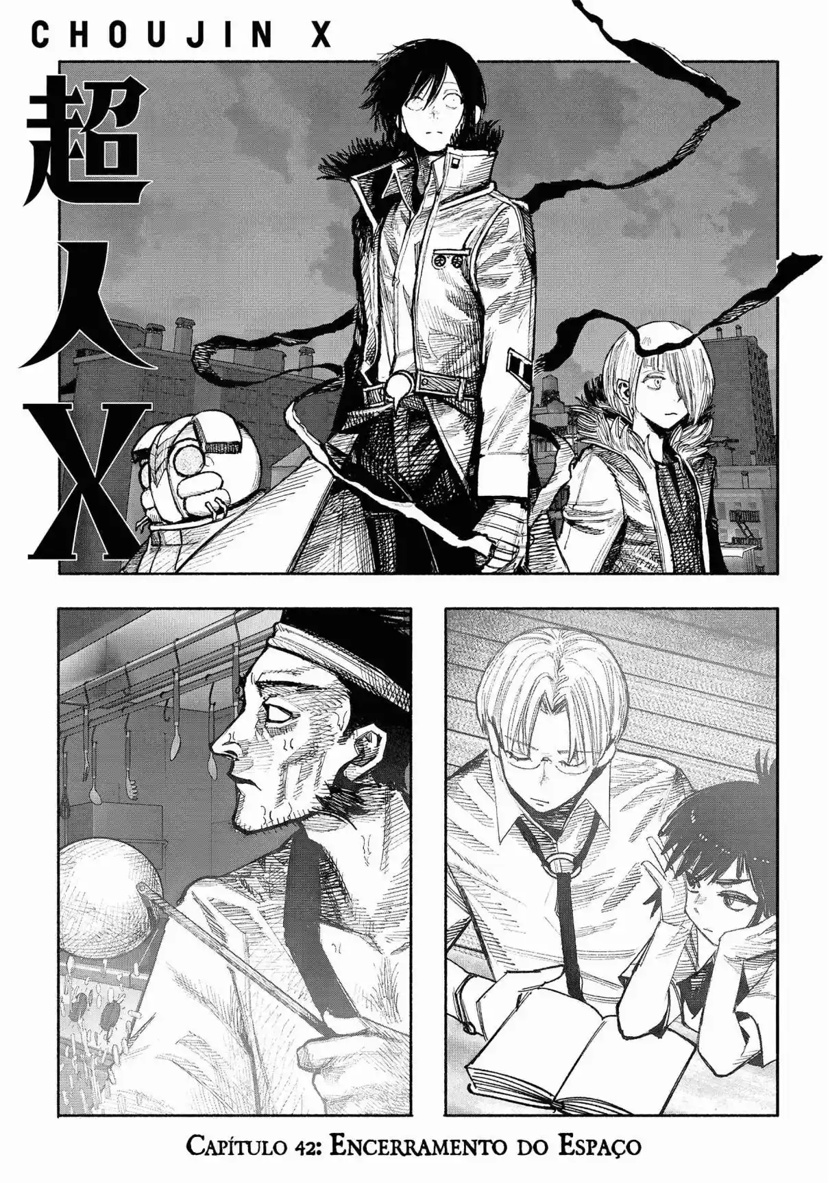 Read Choujin X pt_BR Manga Online