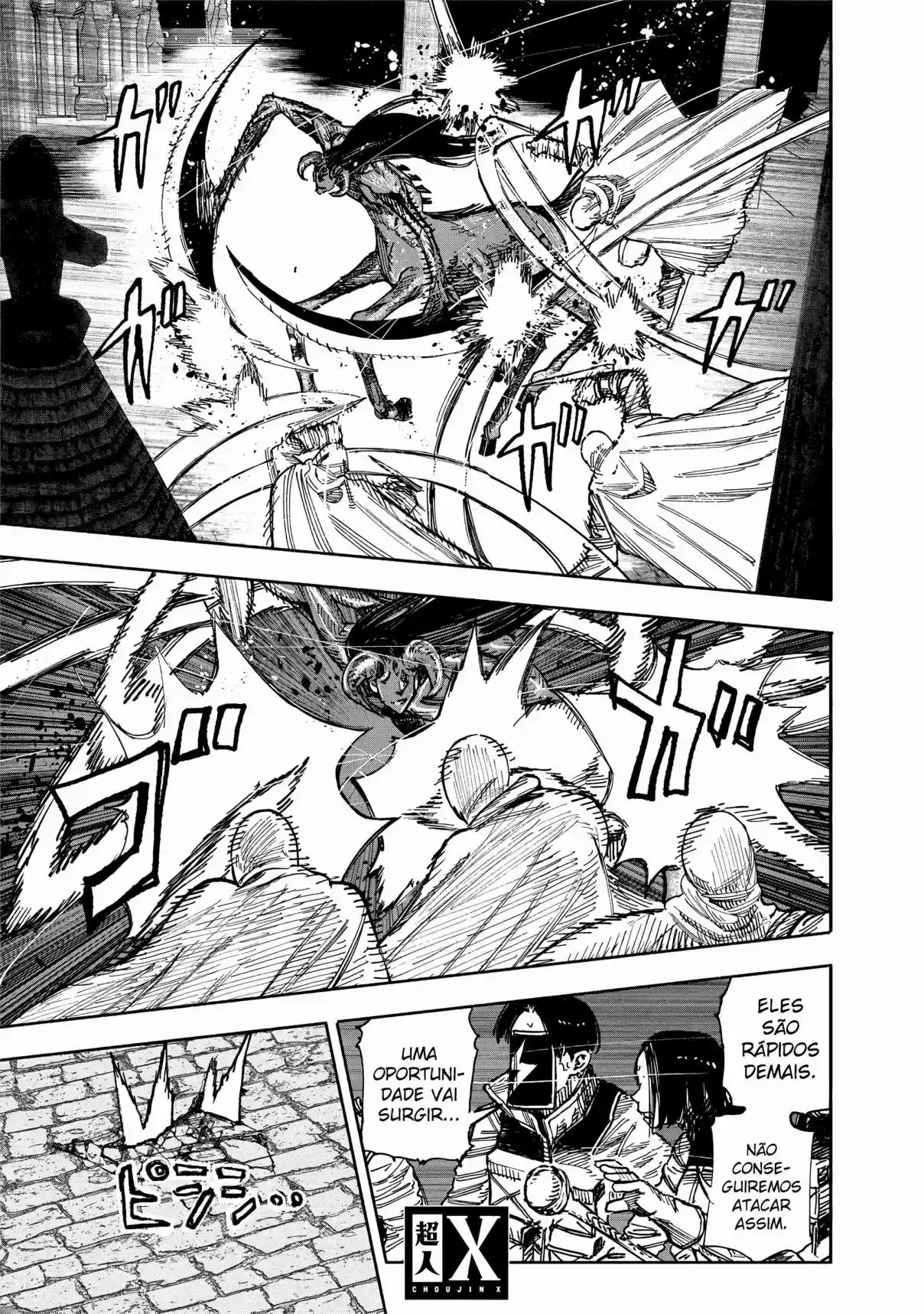 Read Choujin X pt_BR Manga Online