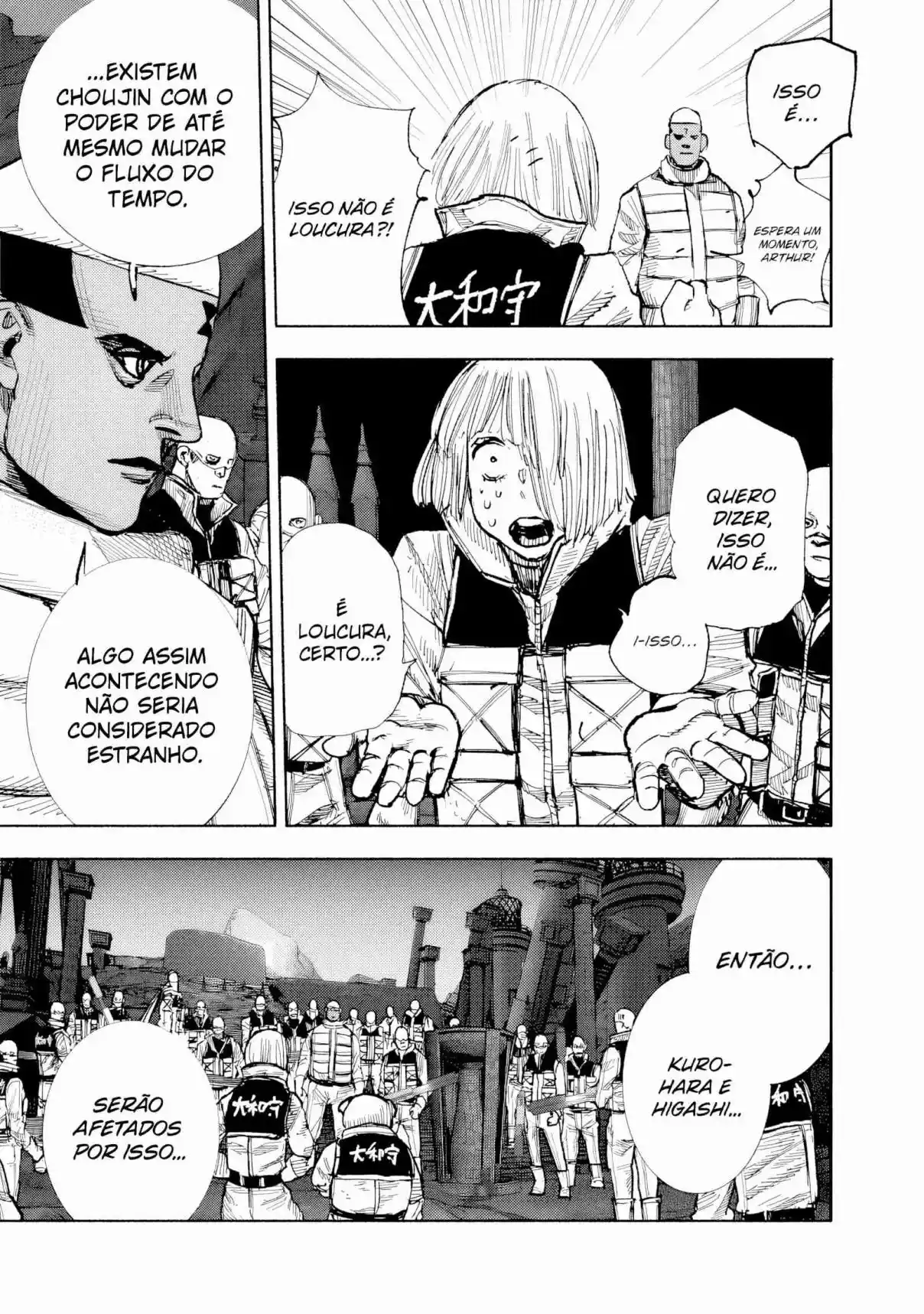 Read Choujin X pt_BR Manga Online